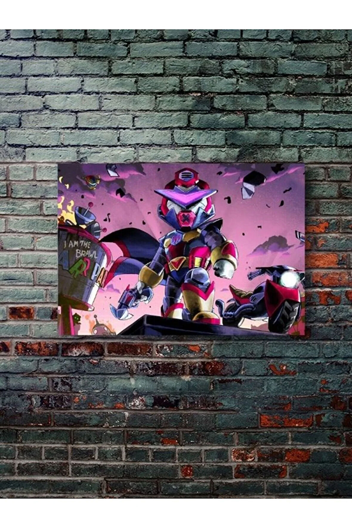 Brawl Stars, Eşsiz Tasarım Oyun, Karakter Posterleri, Özel Tasarım Kağıt Poster