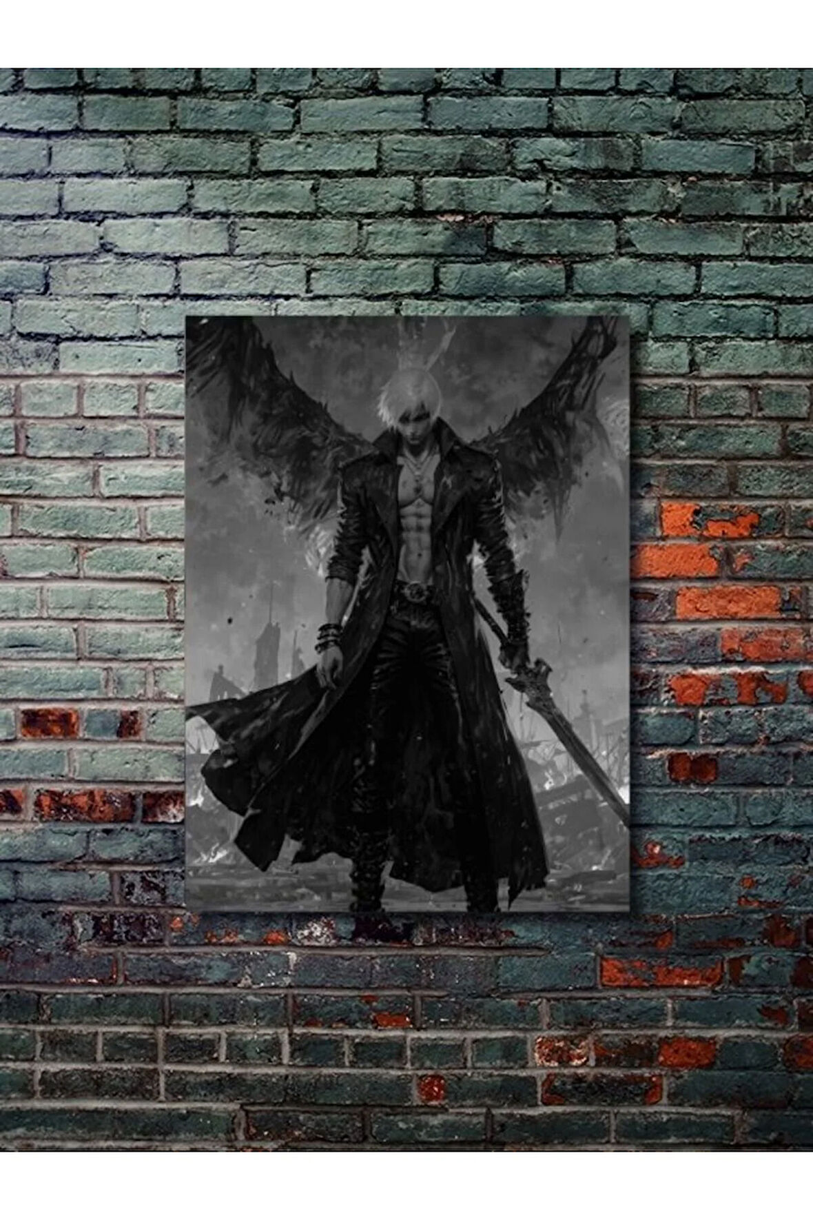 Devil May Cry, Eşsiz Tasarım Oyun, Karakter Posterleri, Özel Tasarım Kağıt Poster