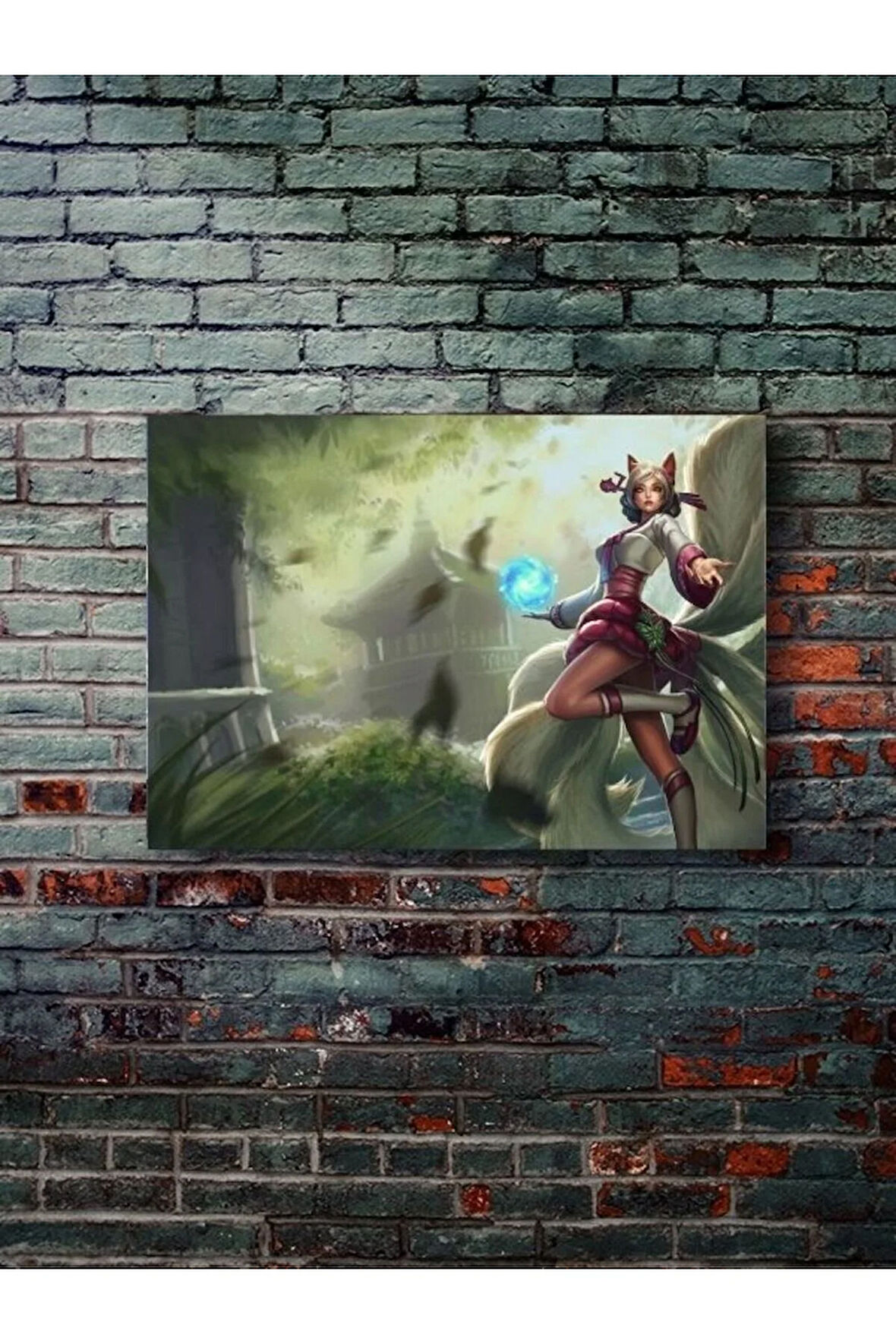 Ahri - Gaming Posterleri, Özel Tasarım Kağıt Poster