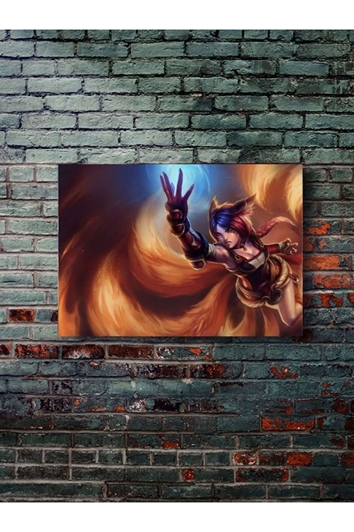 Ahri - Gaming Posterleri, Özel Tasarım Kağıt Poster