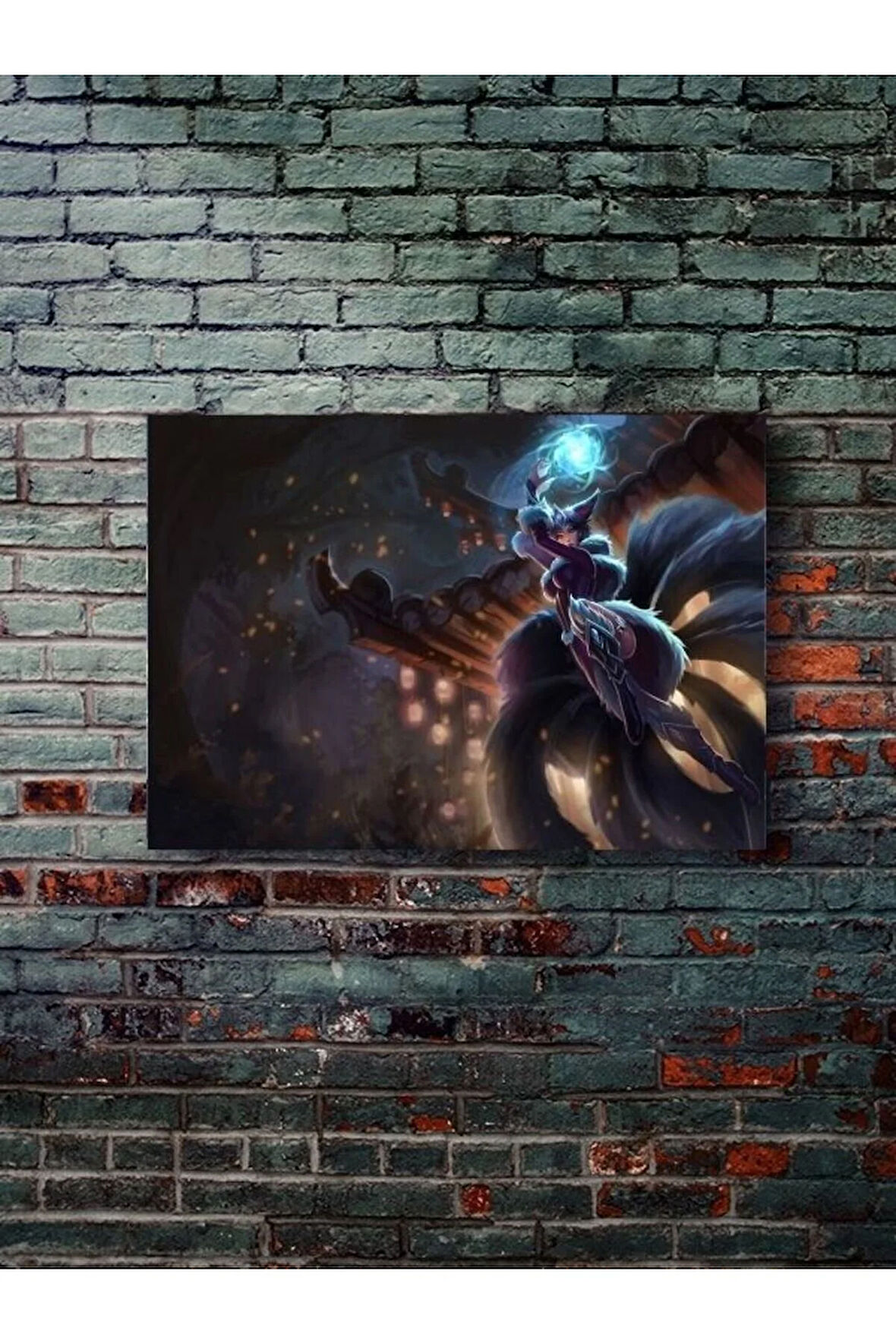 Ahri - Gaming Posterleri, Özel Tasarım Kağıt Poster