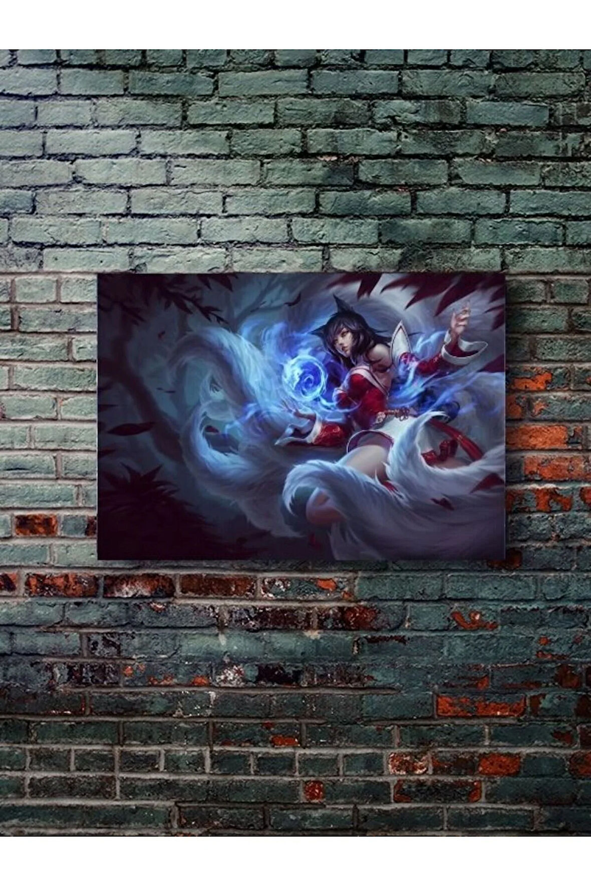 Ahri - Gaming Posterleri, Özel Tasarım Kağıt Poster