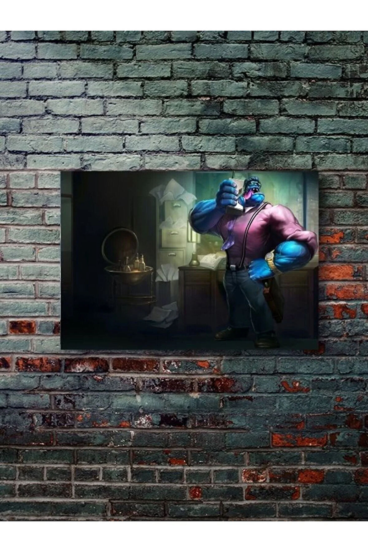 Dr. Mundo - Oyun Posterleri, Özel Tasarım Kağıt Poster