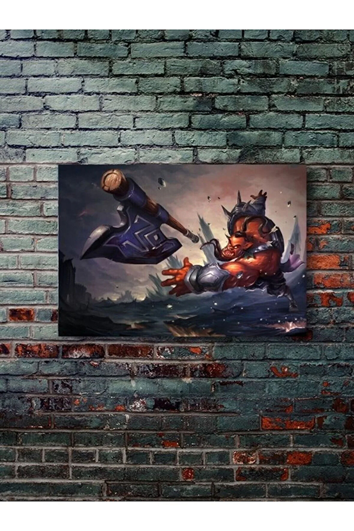 Dr. Mundo - Oyun Posterleri, Özel Tasarım Kağıt Poster