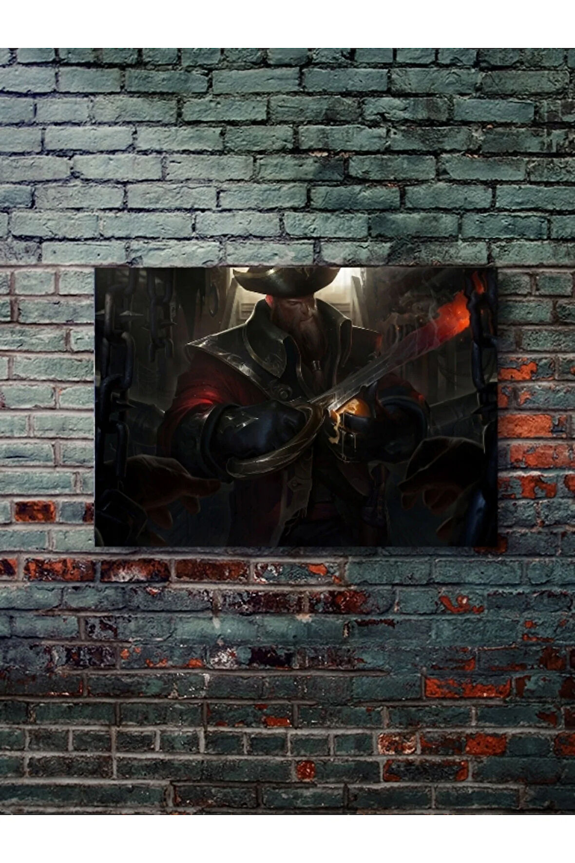 Gangplank - Oyun Posterleri, Özel Tasarım Kağıt Poster