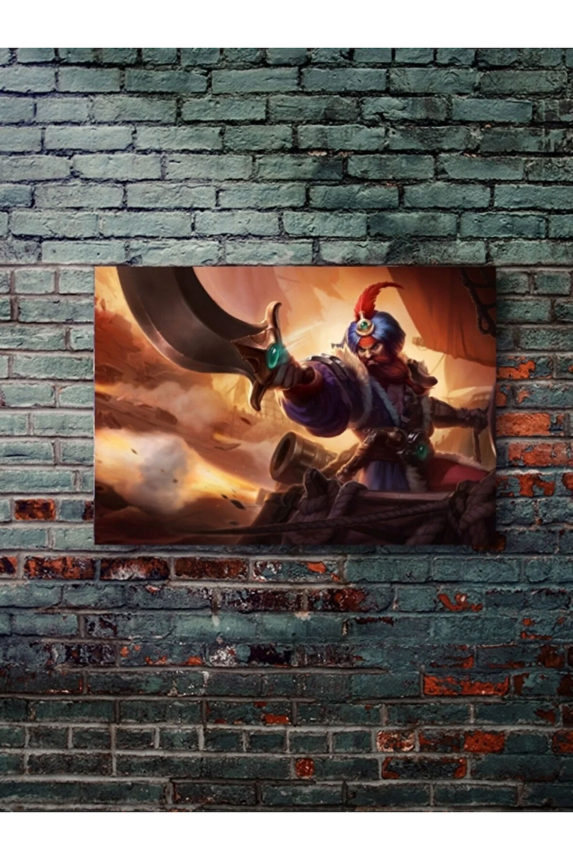 Gangplank - Oyun Posterleri, Özel Tasarım Kağıt Poster