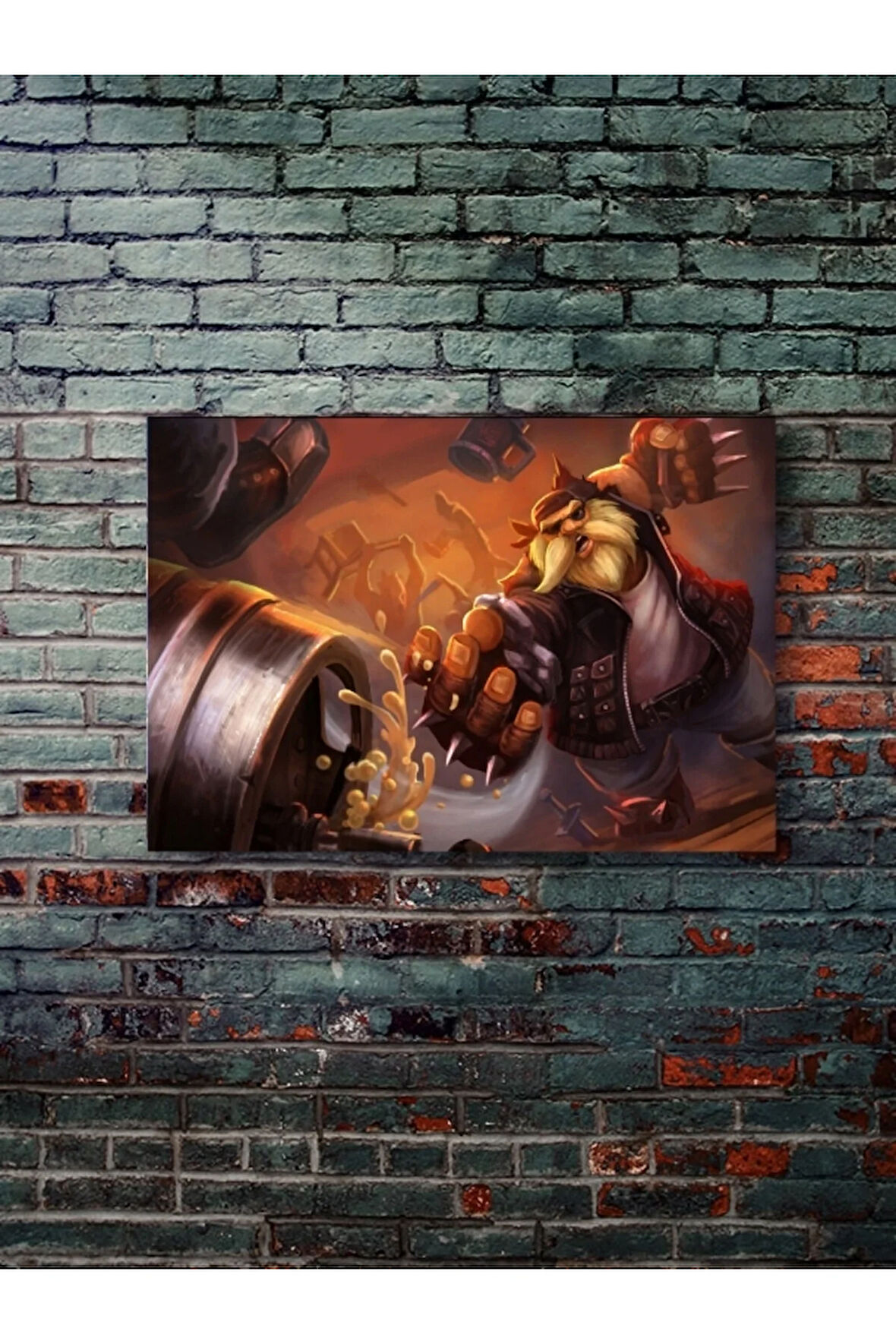 Gragas - Oyun Posterleri, Özel Tasarım Kağıt Poster