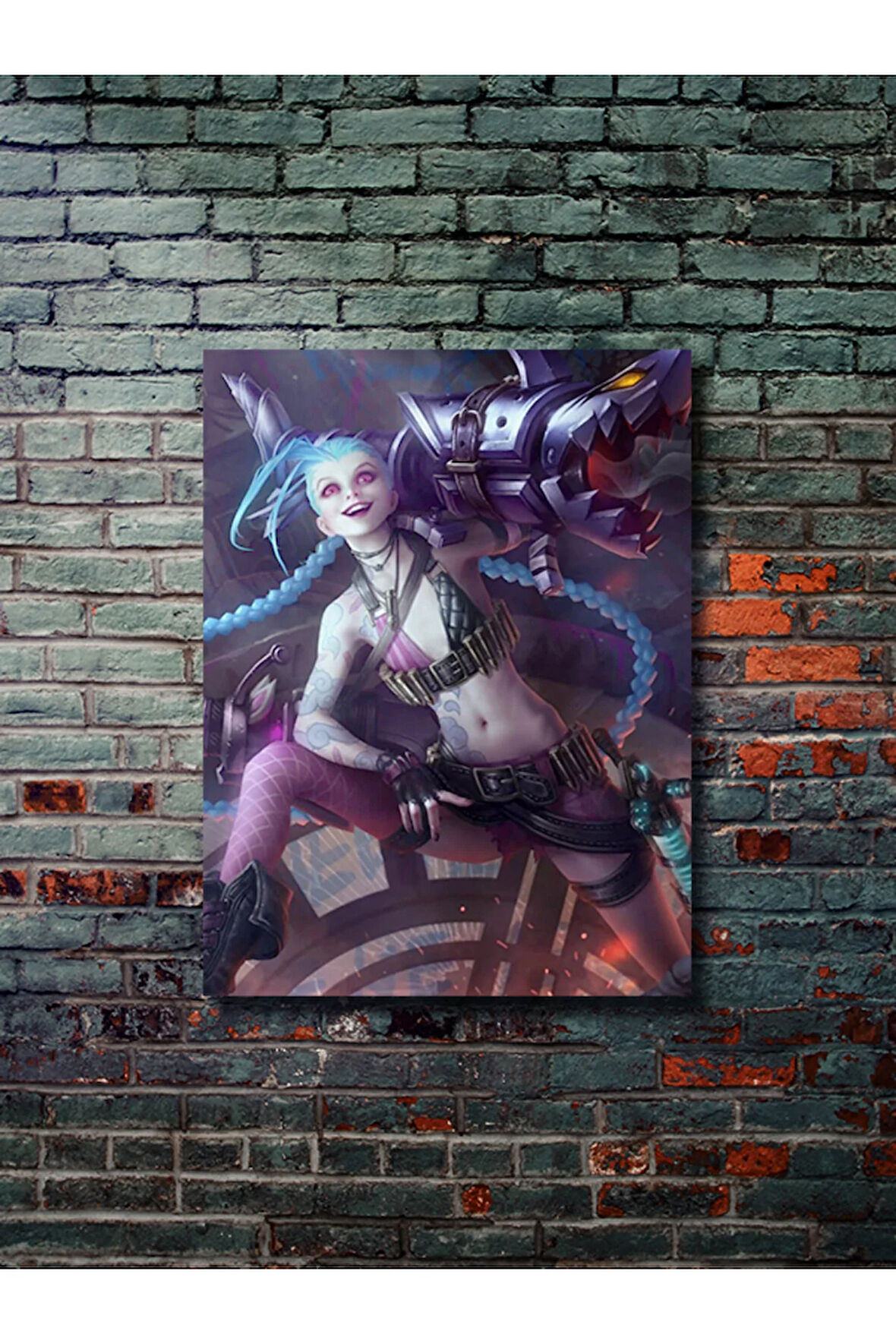 Jinx - Oyun Posterleri, Özel Tasarım Kağıt Poster
