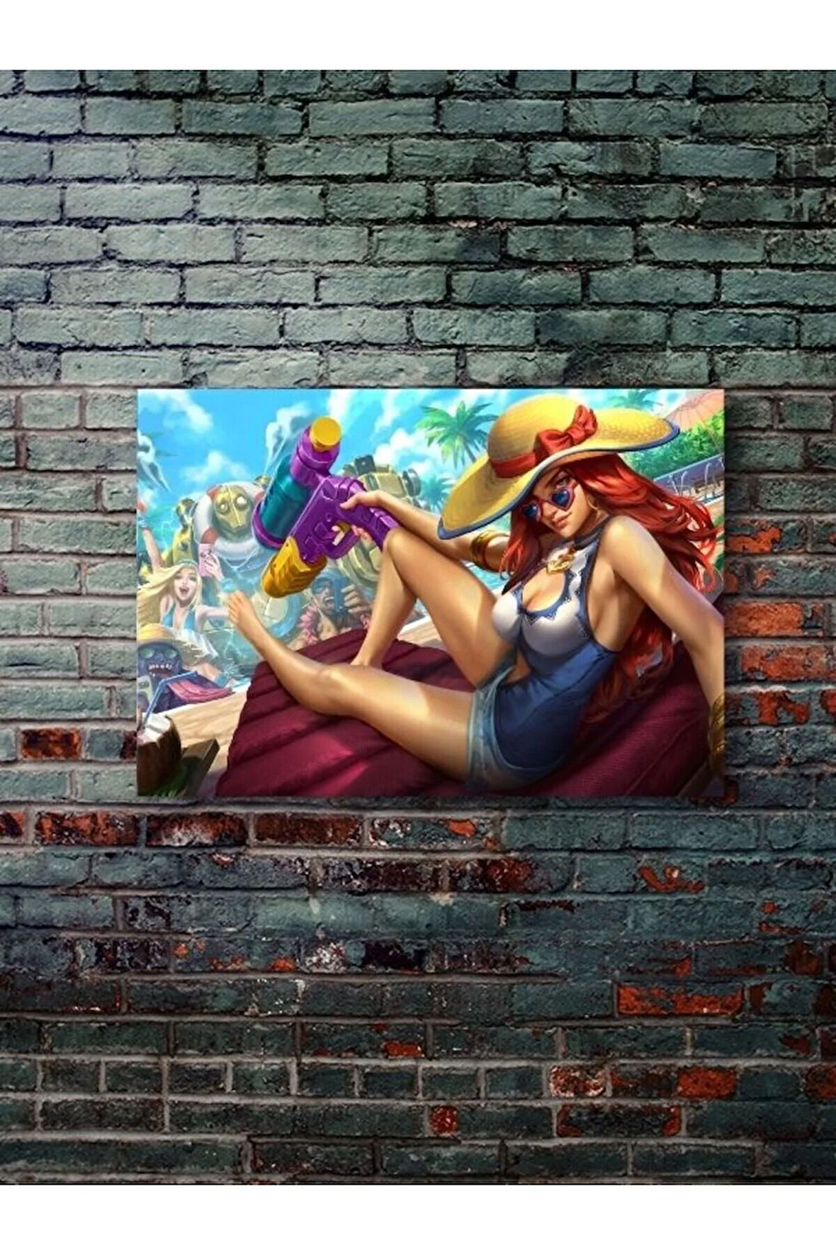 Oyun Posterleri, Özel Tasarım Kağıt Poster