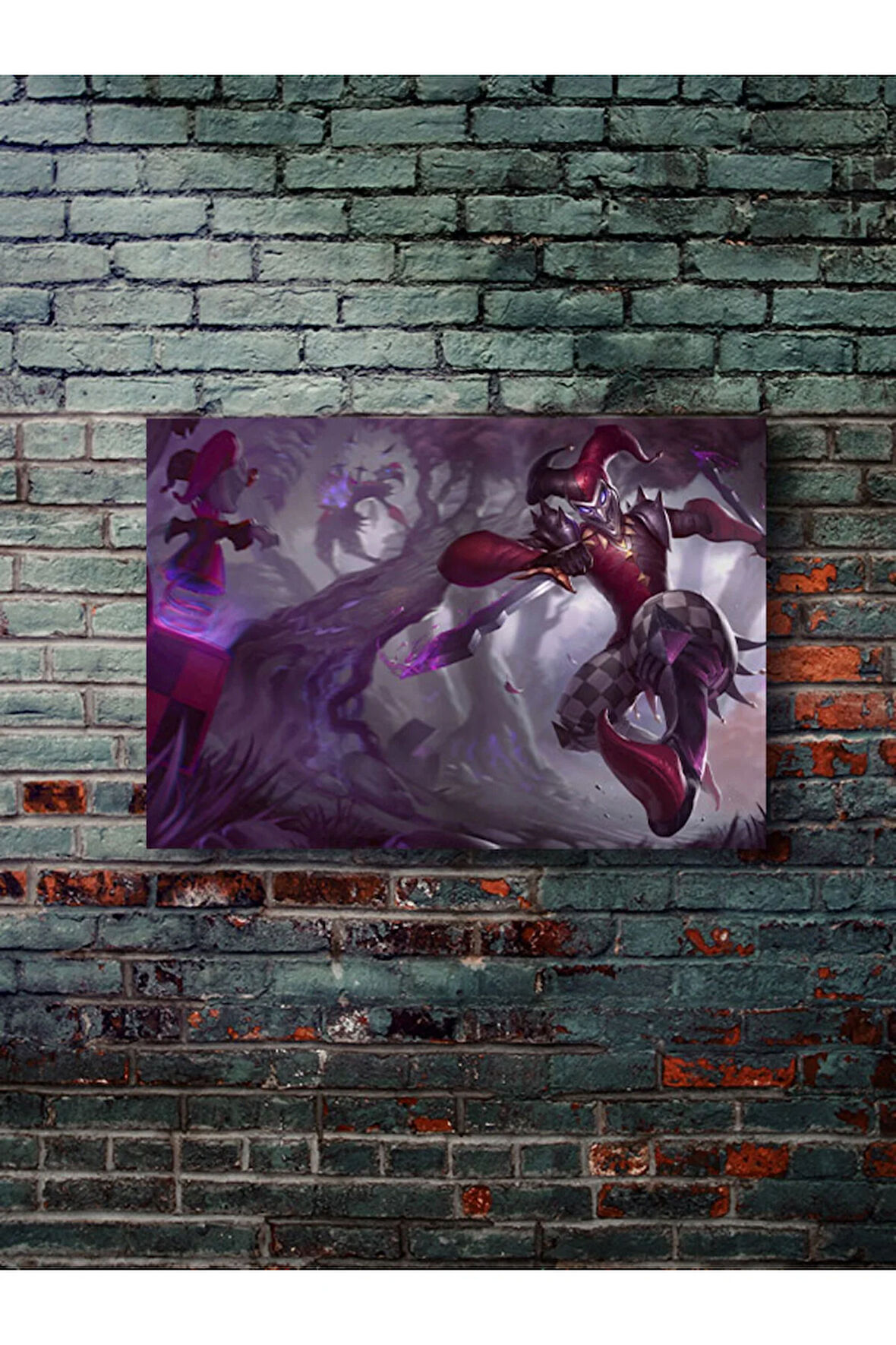 Shaco  - Gaming Posterleri, Özel Tasarım Kağıt Poster