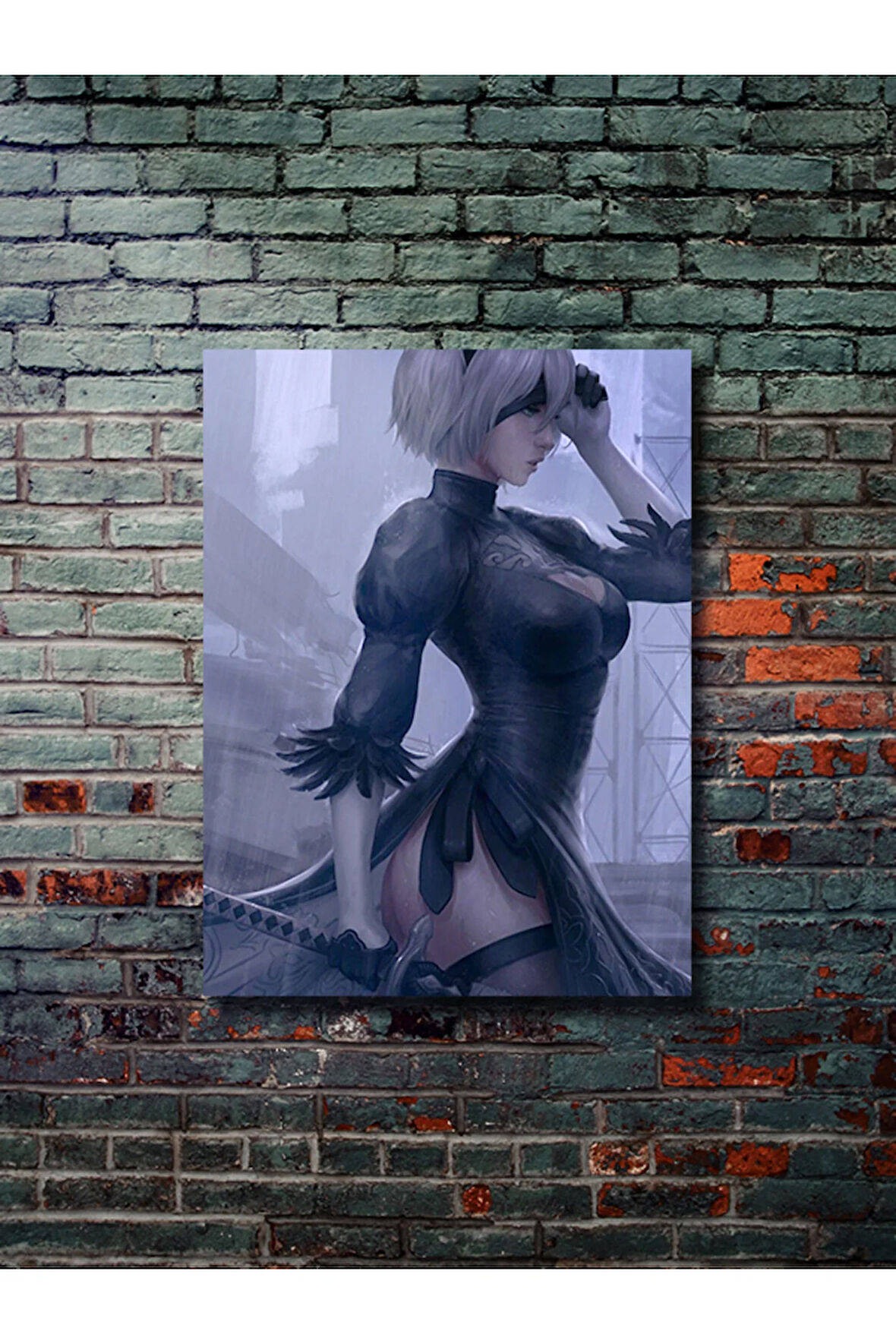 Nier Automata - Gaming Posterleri, Özel Tasarım Kağıt Poster, Duvar Sanatı