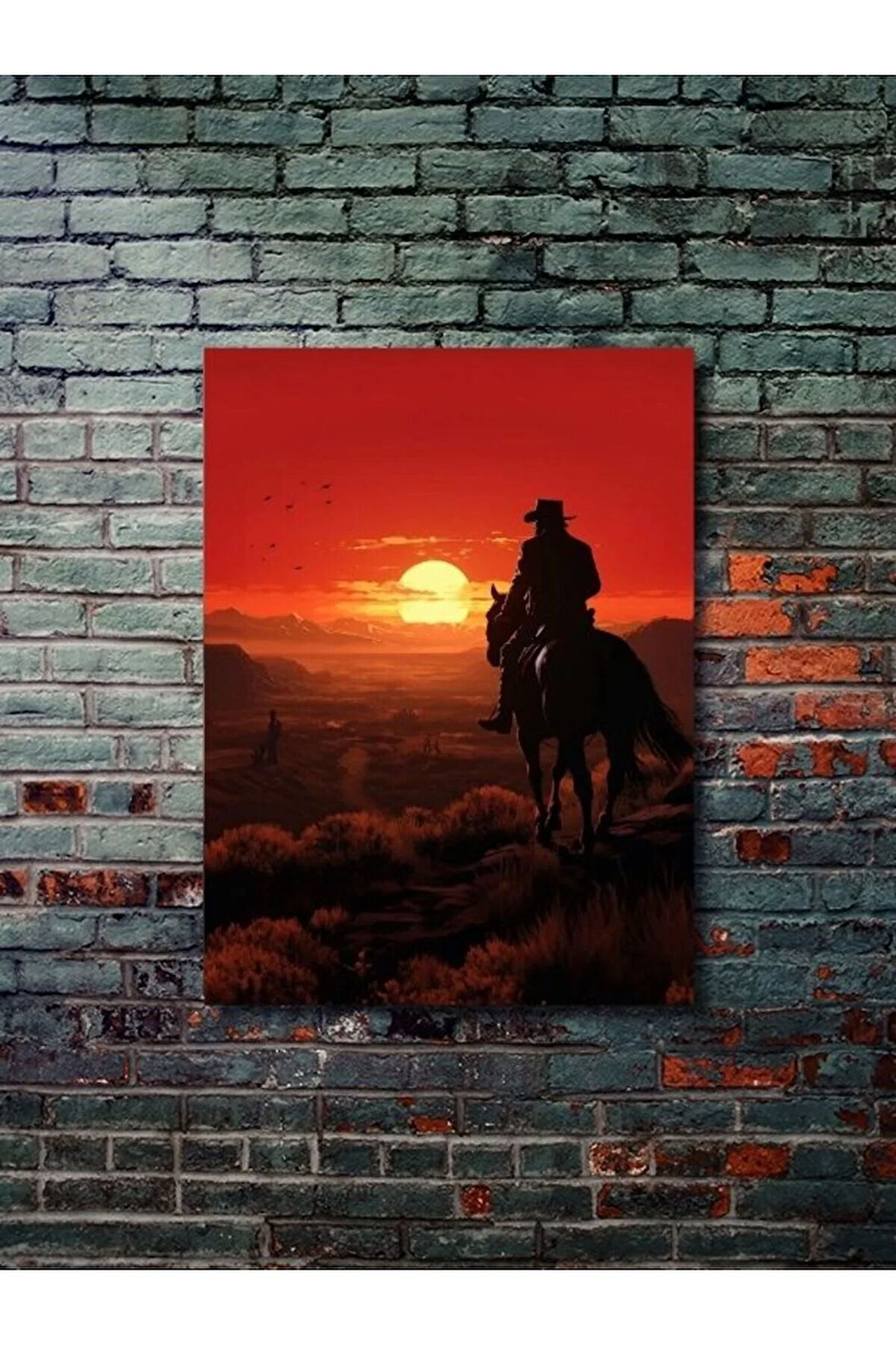 Arthur Morgan - Red Dead Redemption - Gaming Posterleri, Özel Tasarım Kağıt Poster, Duvar Sanatı