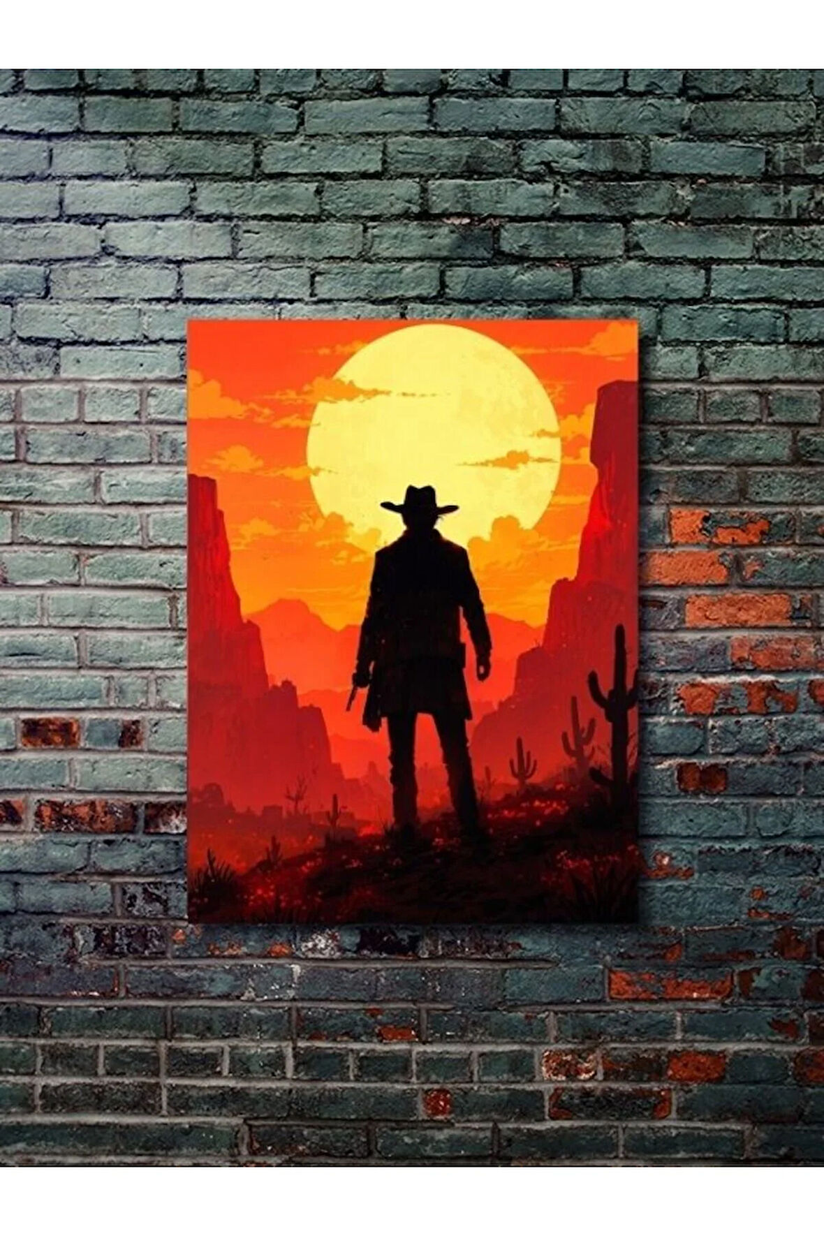 Red Dead Redemption - Gaming Posterleri, Özel Tasarım Kağıt Poster, Duvar Sanatı