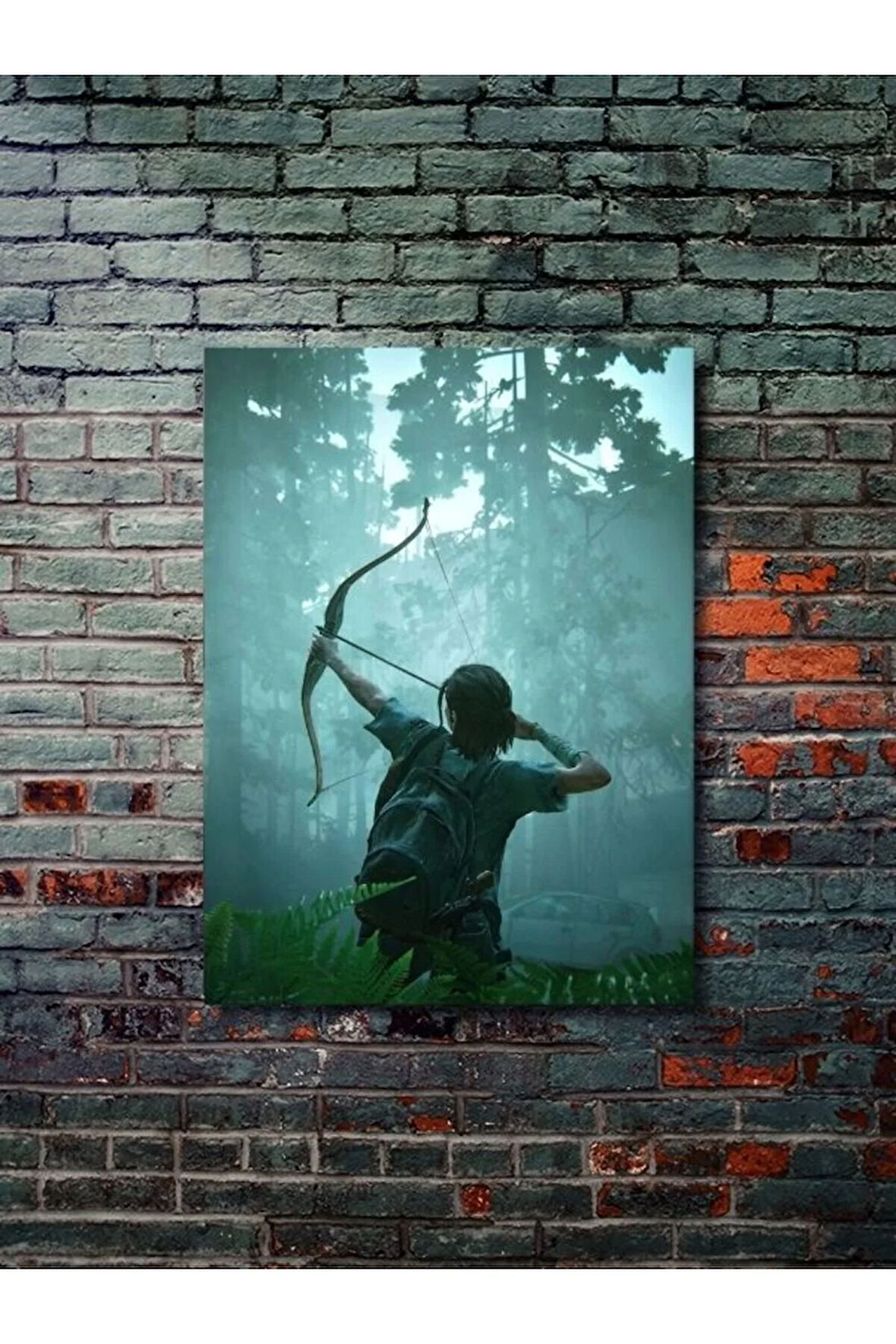 Ellie, The Last Of Us, Eşsiz Tasarım Oyun, Karakter Posterleri, Özel Tasarım Kağıt Poster,