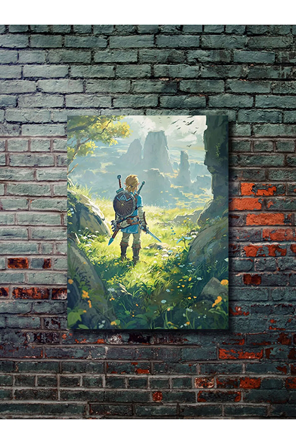 Zelda - Gaming Posterleri, Özel Tasarım Kağıt Poster, Duvar Sanatı