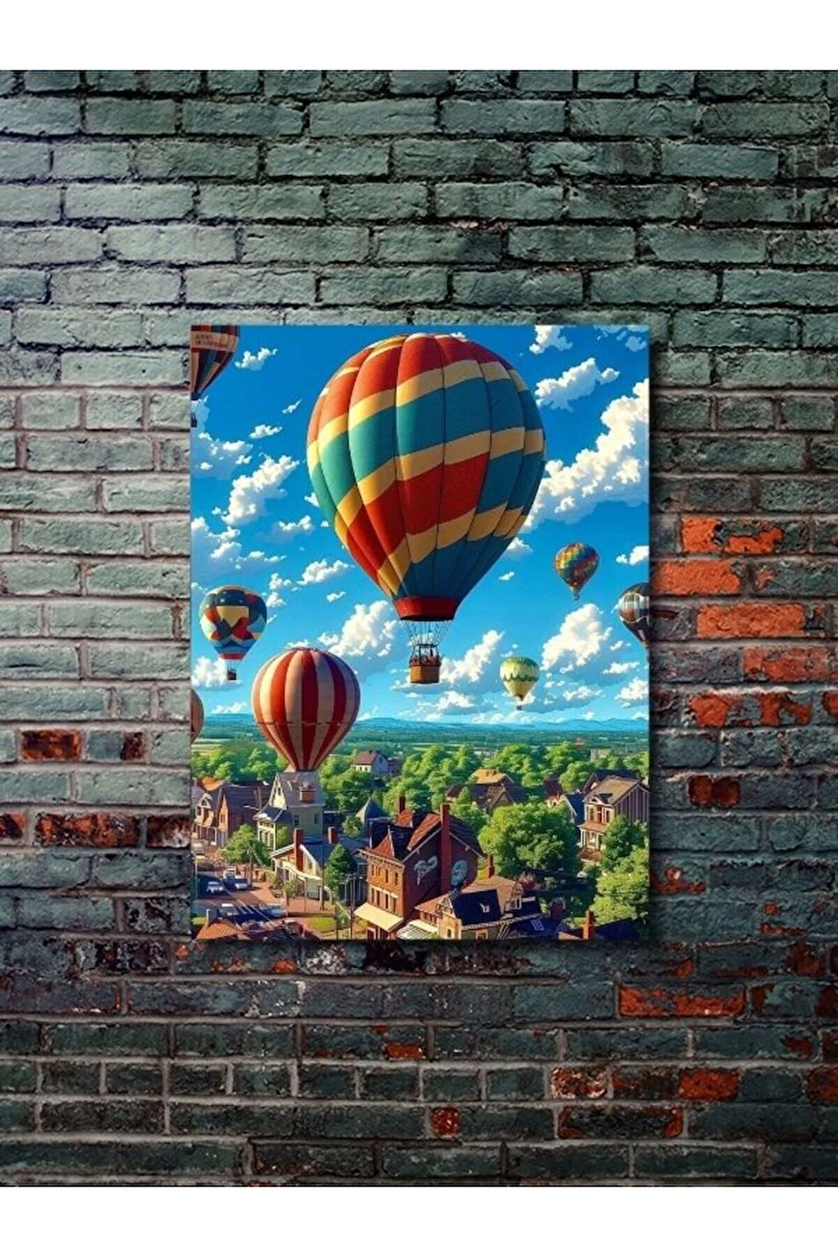 Manzara, Doğa Temalı Poster, Özel Tasarım Kağıt Poster, Duvar Sanatı