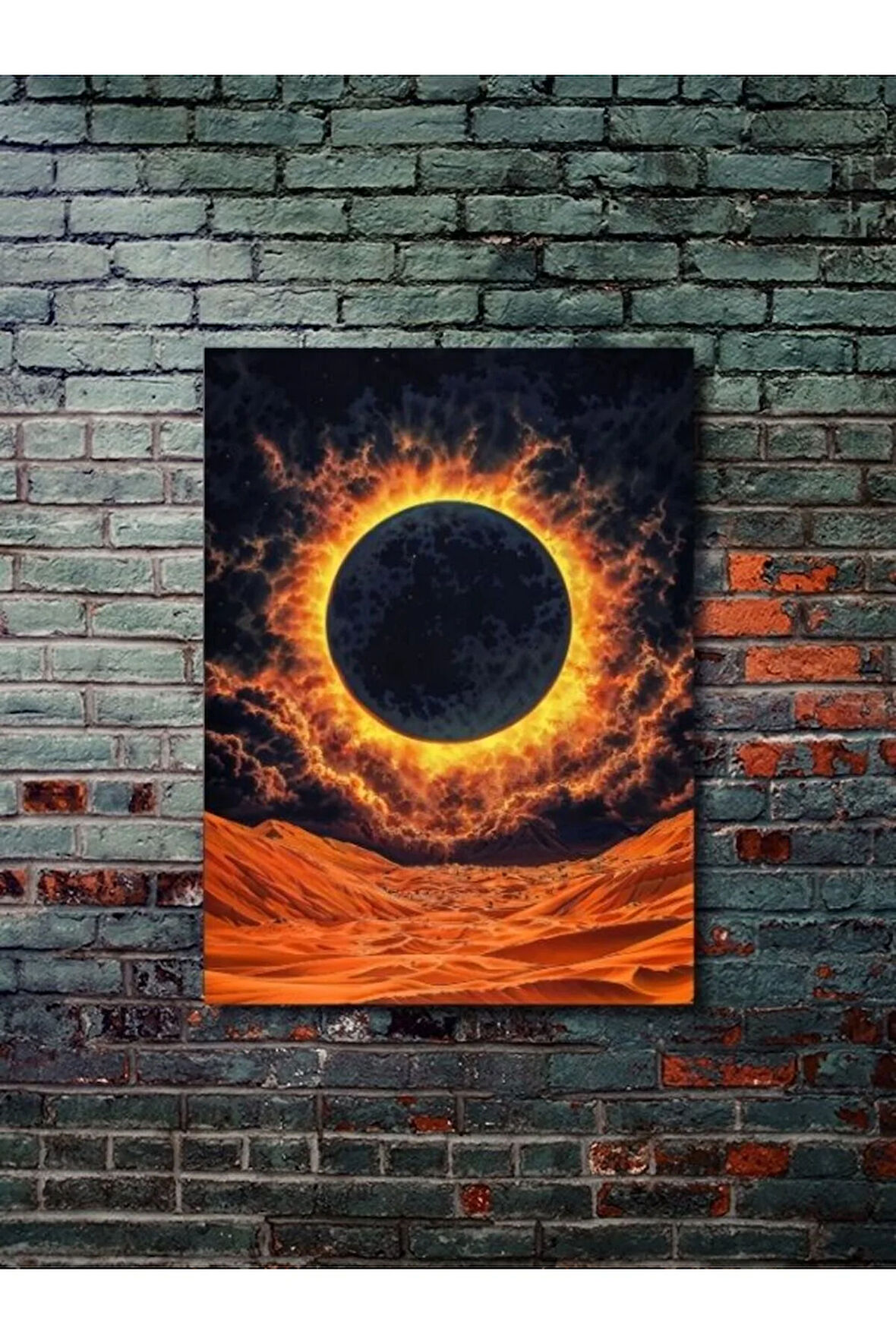 Manzara, Doğa Temalı Poster, Özel Tasarım Kağıt Poster, Duvar Sanatı