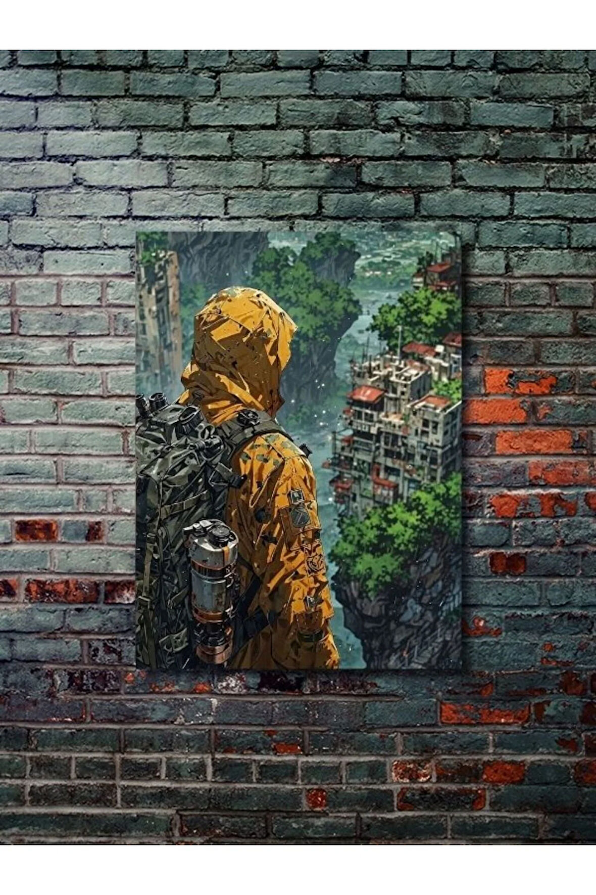 Manzara, Doğa Temalı Poster, Özel Tasarım Kağıt Poster, Duvar Sanatı