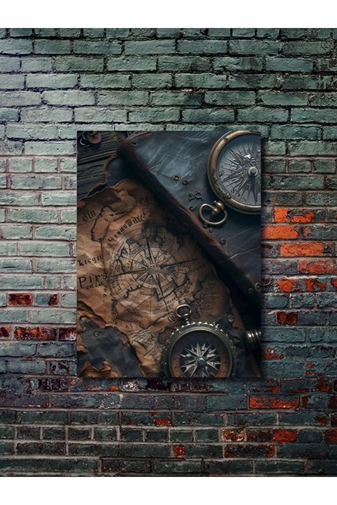 Harita Posterleri, Eşsiz Tasarım Tarih, Mitoloji, Harita Posterleri, Özel Tasarım Kağıt Poster,