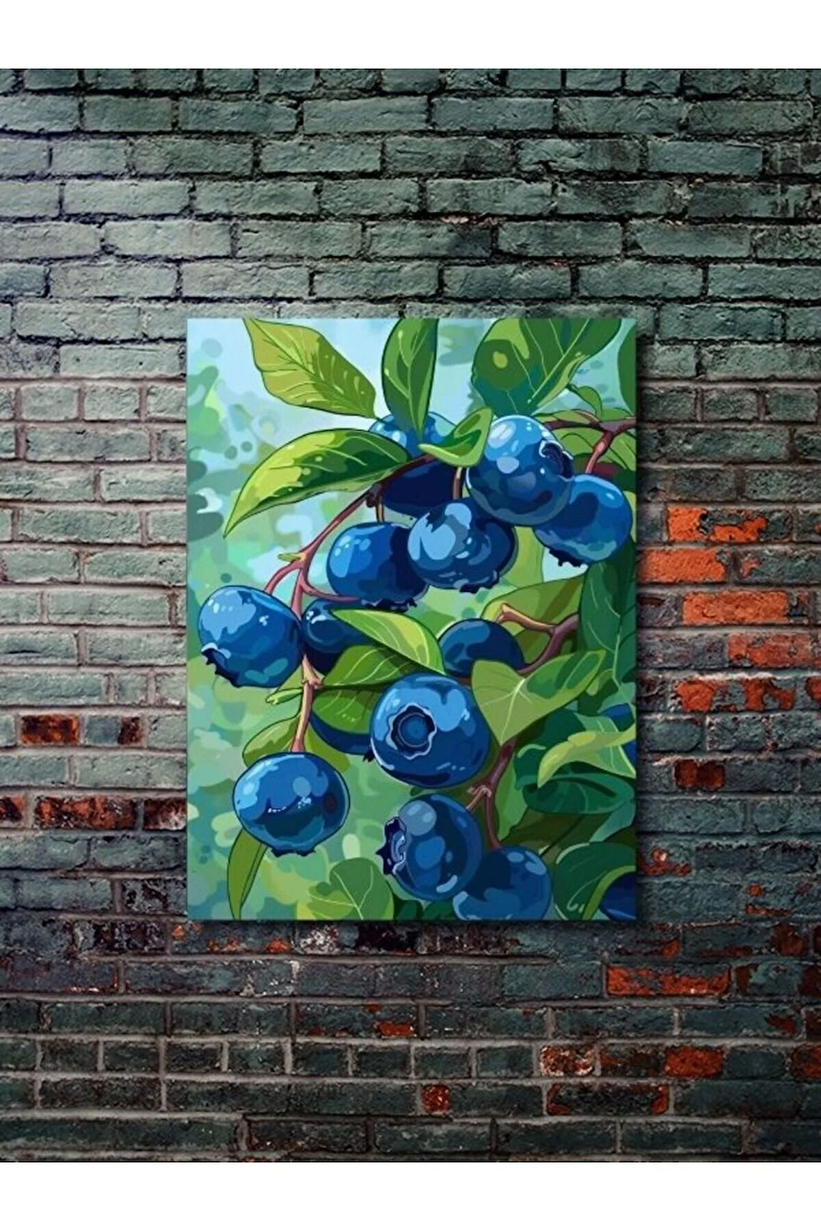 Meyve & Sebzelerden Oluşan Özel Tasarım Posterler, Duvar Sanatı, Özel Tasarım Kağıt Poster