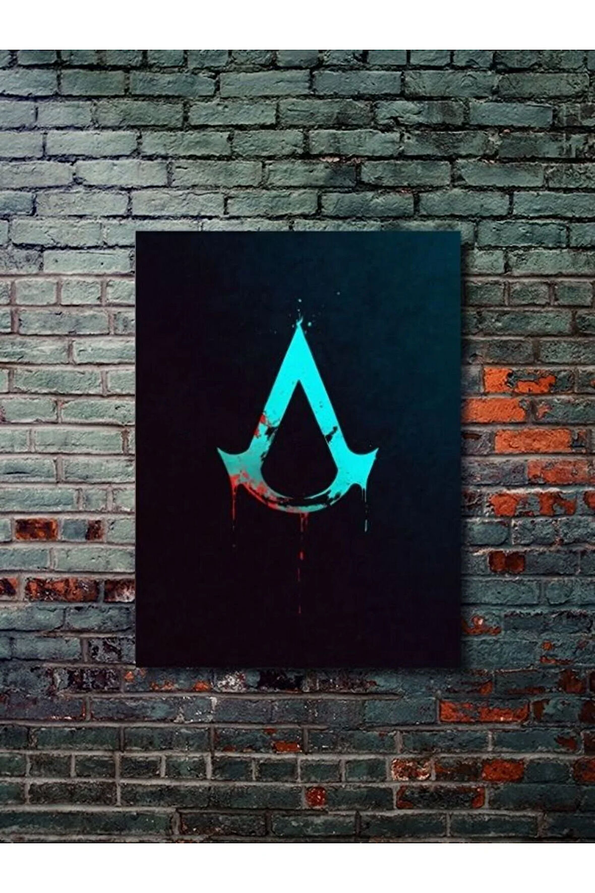 Assassin's Creed - Oyun / Gaming Posterleri, Özel Tasarım Kağıt Poster, Duvar Sanatı