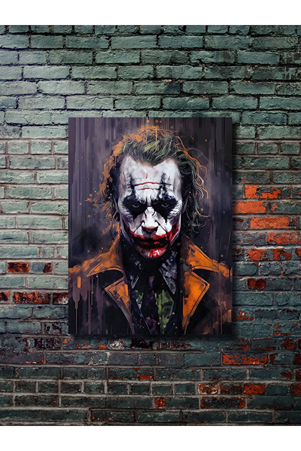 Joker, Dizi, Film ve Karakter Özel Tasarım Poster Serisi, Eşsiz Tasarım, Karakter Posterleri,