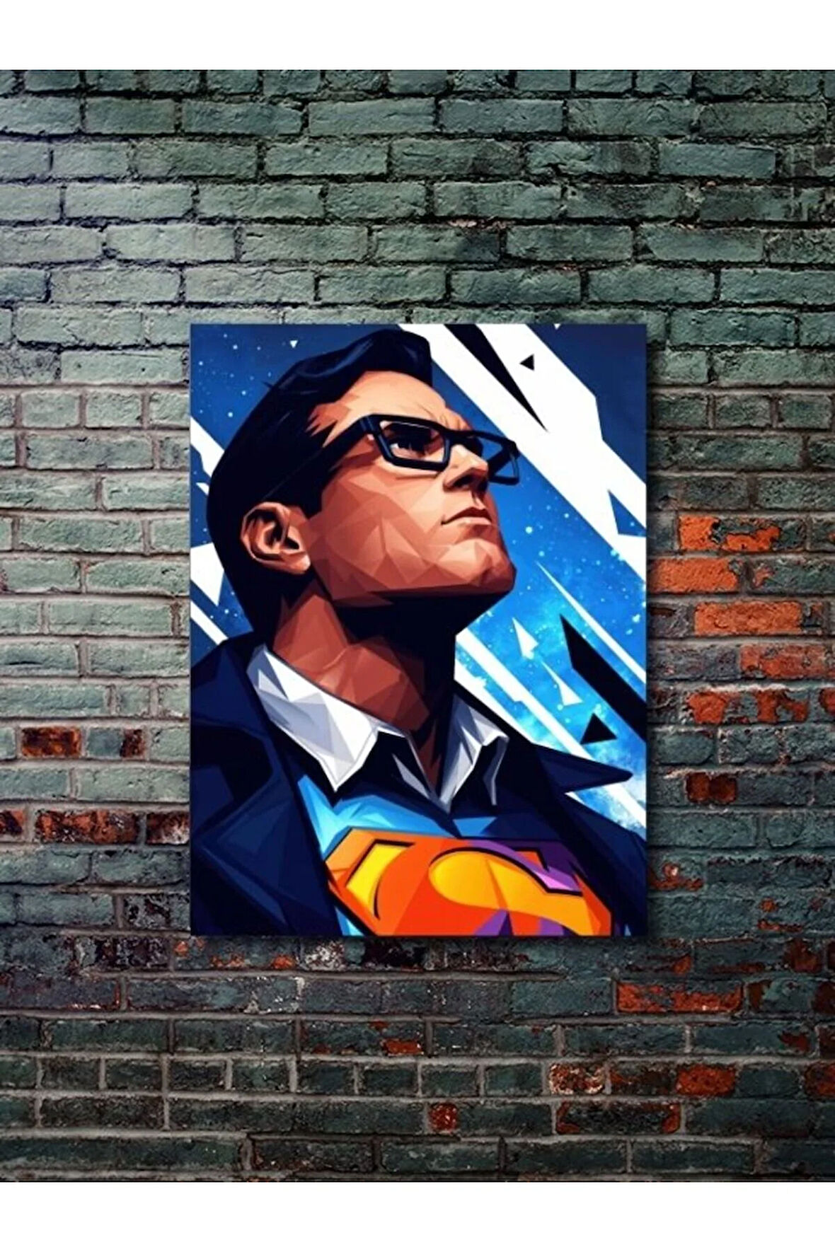 Superman - DC Comics - Film & Dizi Posterleri, Özel Tasarım Kağıt Poster, Duvar Sanatı