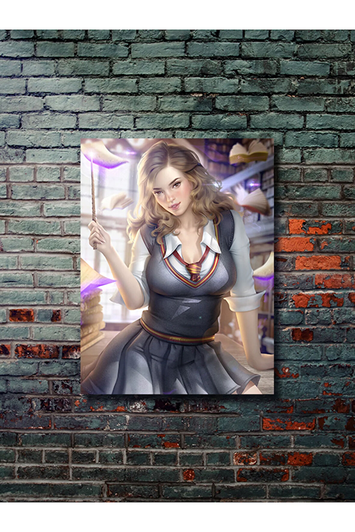 Hermione - Dizi, Film ve Karakter Özel Tasarım Poster Serisi, Eşsiz Tasarım,