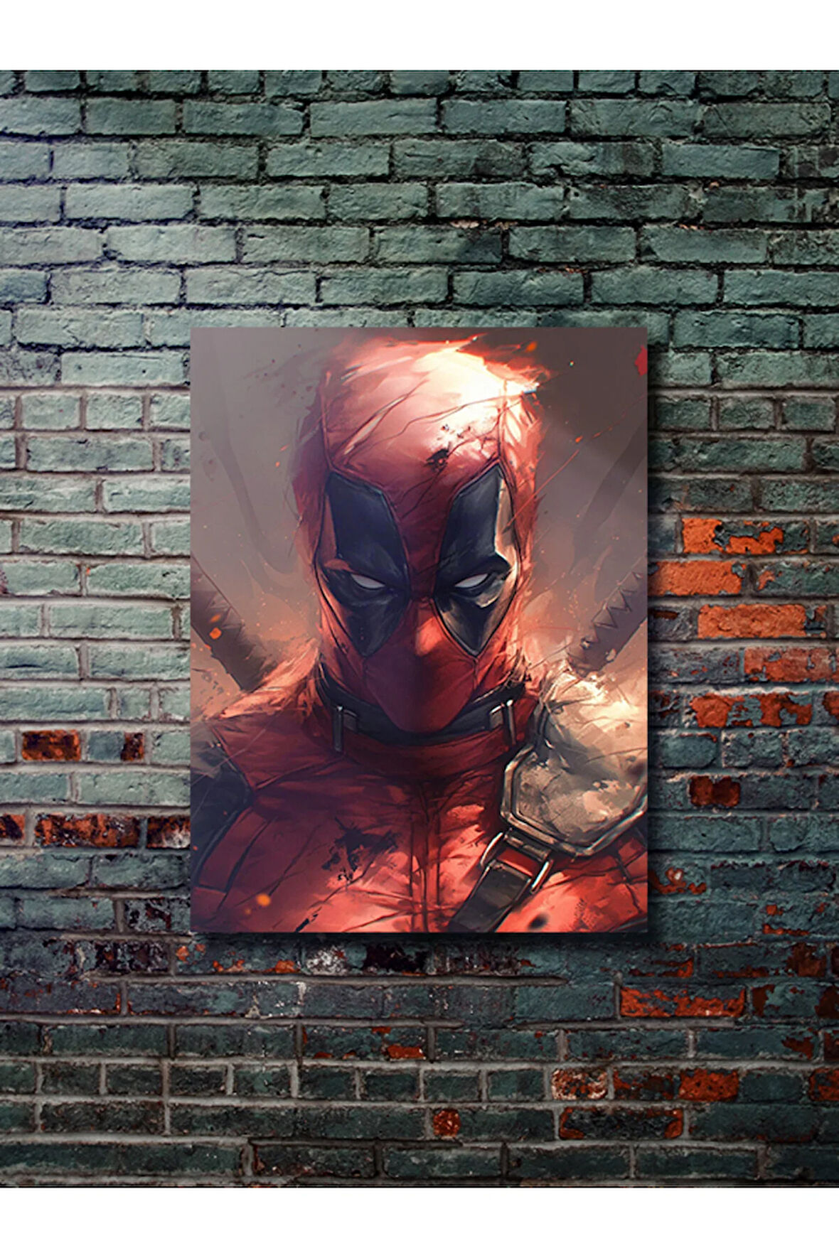 Deadpool - Marvel - Dizi, Film ve Karakter Özel Tasarım Poster Serisi, Eşsiz Tasarım,