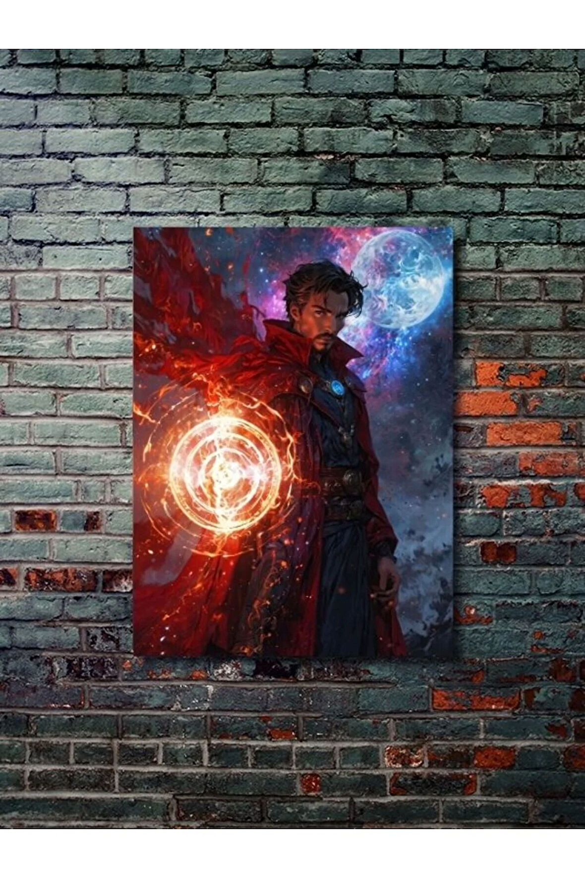 Doctor Strange - Marvel - Dizi, Film ve Karakter Özel Tasarım Poster Serisi, Eşsiz Tasarım,