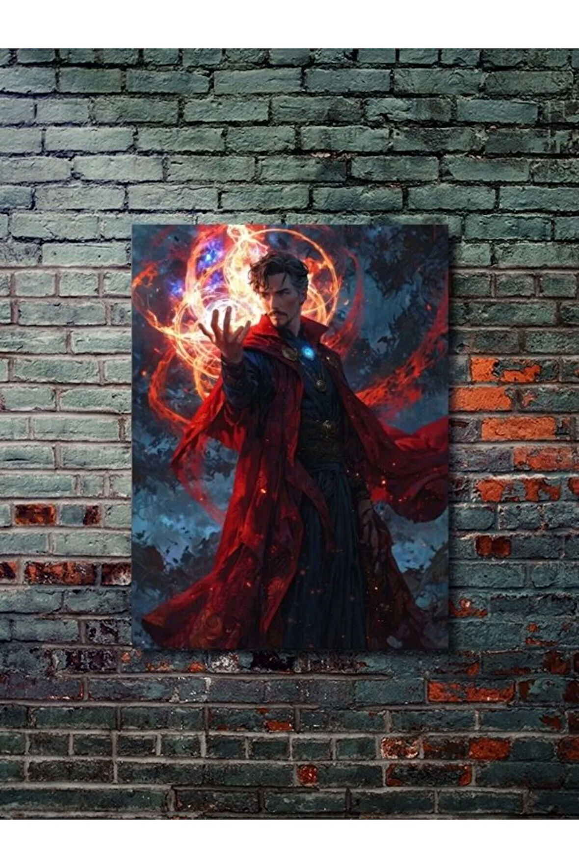 Doctor Strange - Marvel - Dizi, Film ve Karakter Özel Tasarım Poster Serisi, Eşsiz Tasarım,
