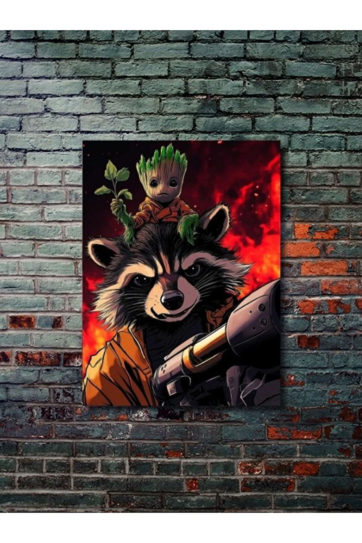 Galaksinin Koruyucuları - Marvel - Dizi, Film ve Karakter Özel Tasarım Poster Serisi, Eşsiz Tasarım,