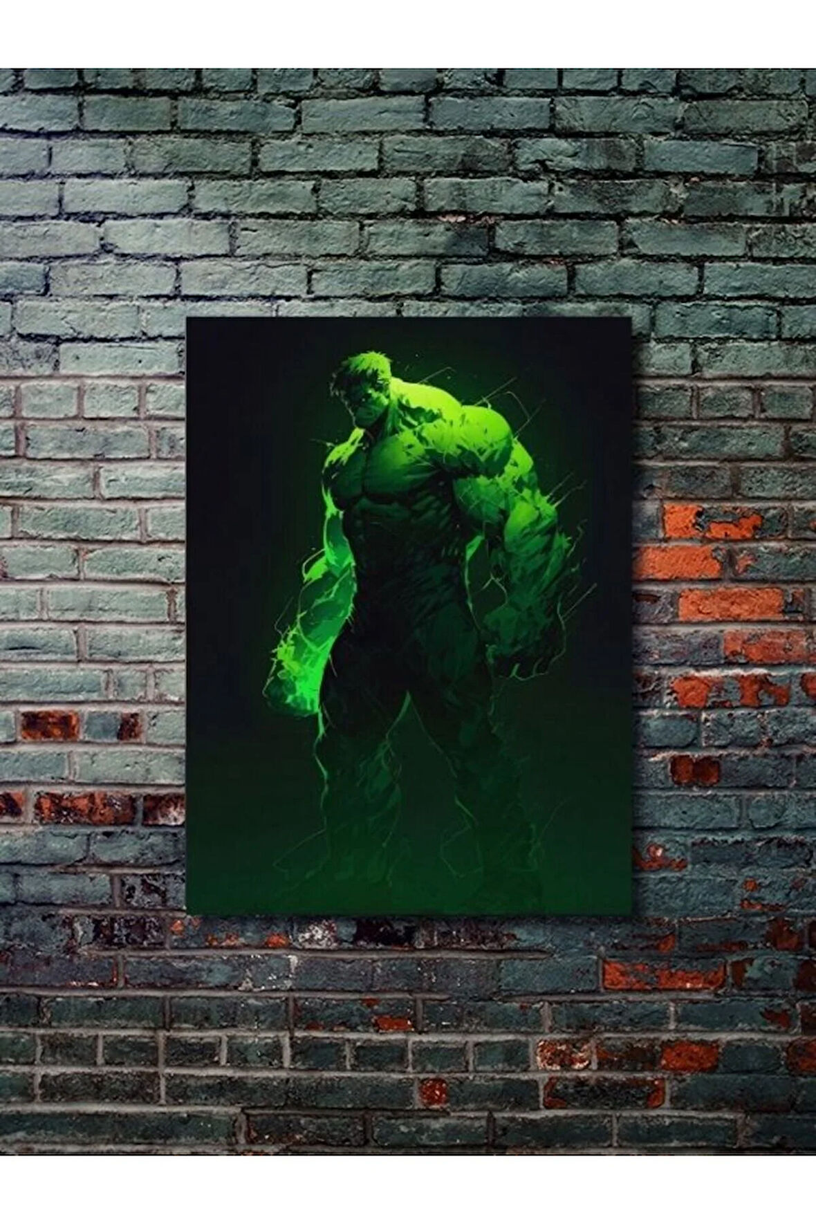 Hulk - Marvel - Film & Dizi Posterleri, Özel Tasarım Kağıt Poster, Duvar Sanatı