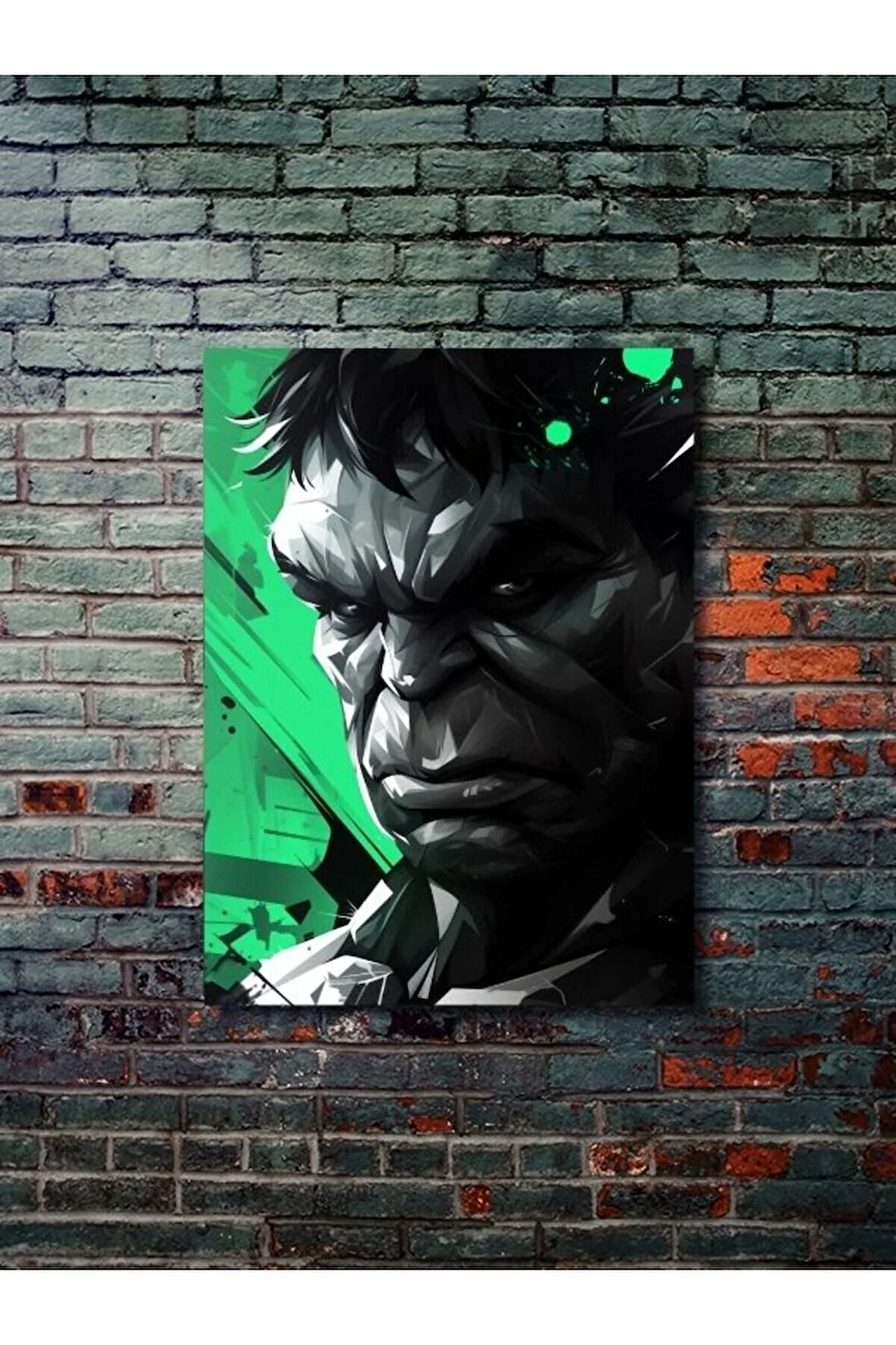 Hulk - Marvel - Film & Dizi Posterleri, Özel Tasarım Kağıt Poster, Duvar Sanatı
