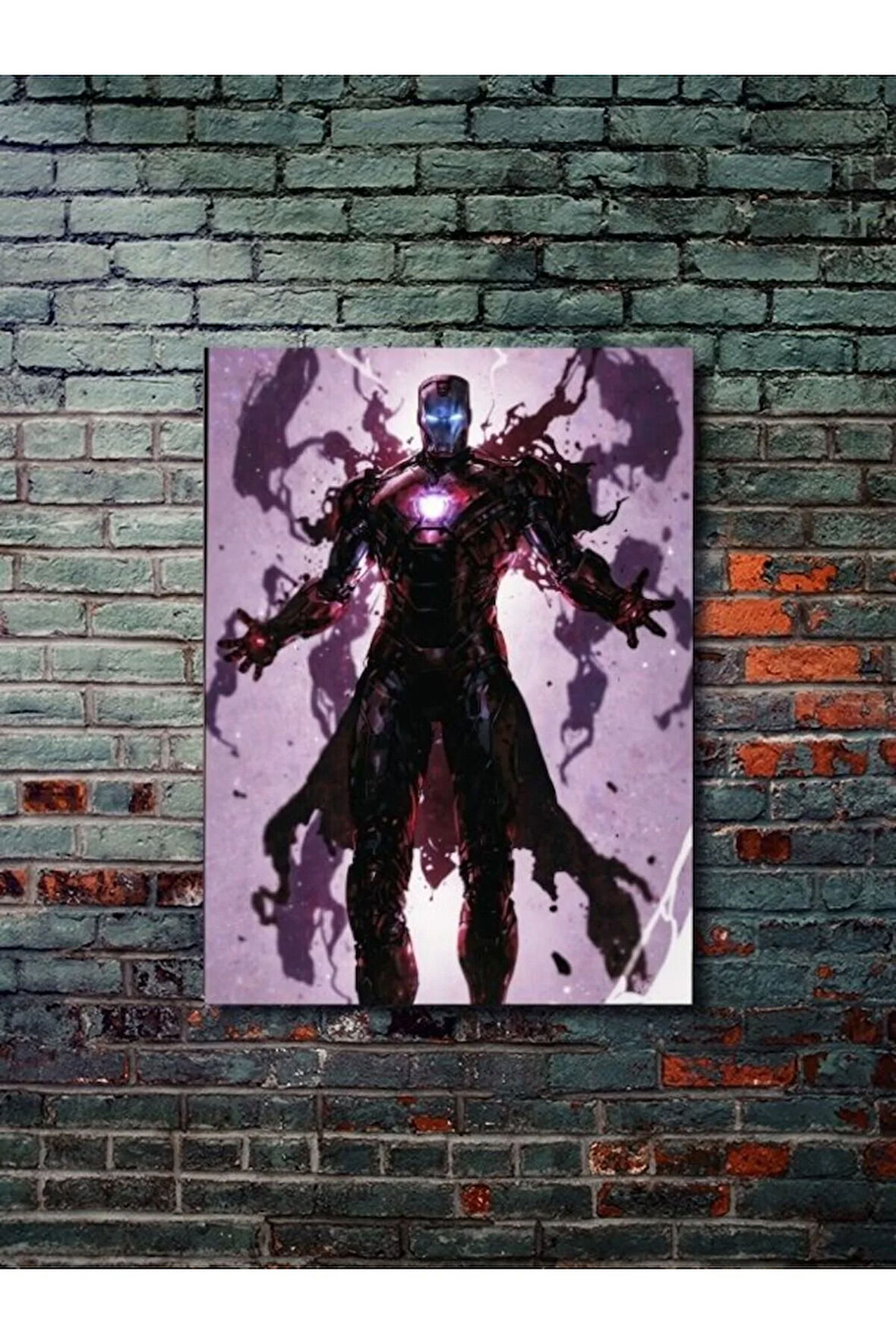 İronman - Marvel - Film & Dizi Posterleri, Özel Tasarım Kağıt Poster, Duvar Sanatı