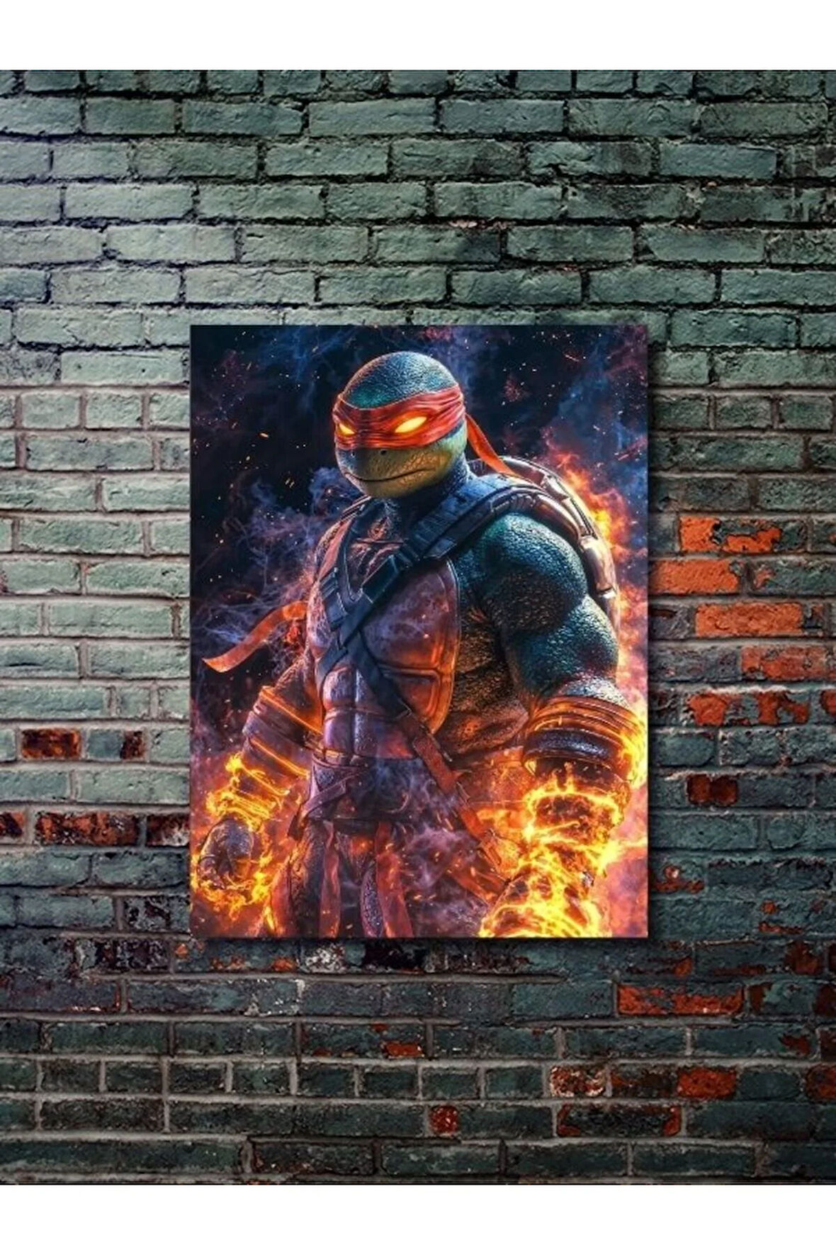 Ninja Kaplumbağalar - Animasyon, Film ve Karakter Özel Tasarım Poster Serisi, Eşsiz Tasarım,