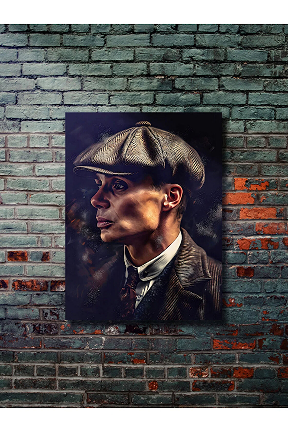 Thomas Shelby, Peaky Blinders, Film, Dizi, Karakter Posterleri, Özel Tasarım Kağıt Poster,