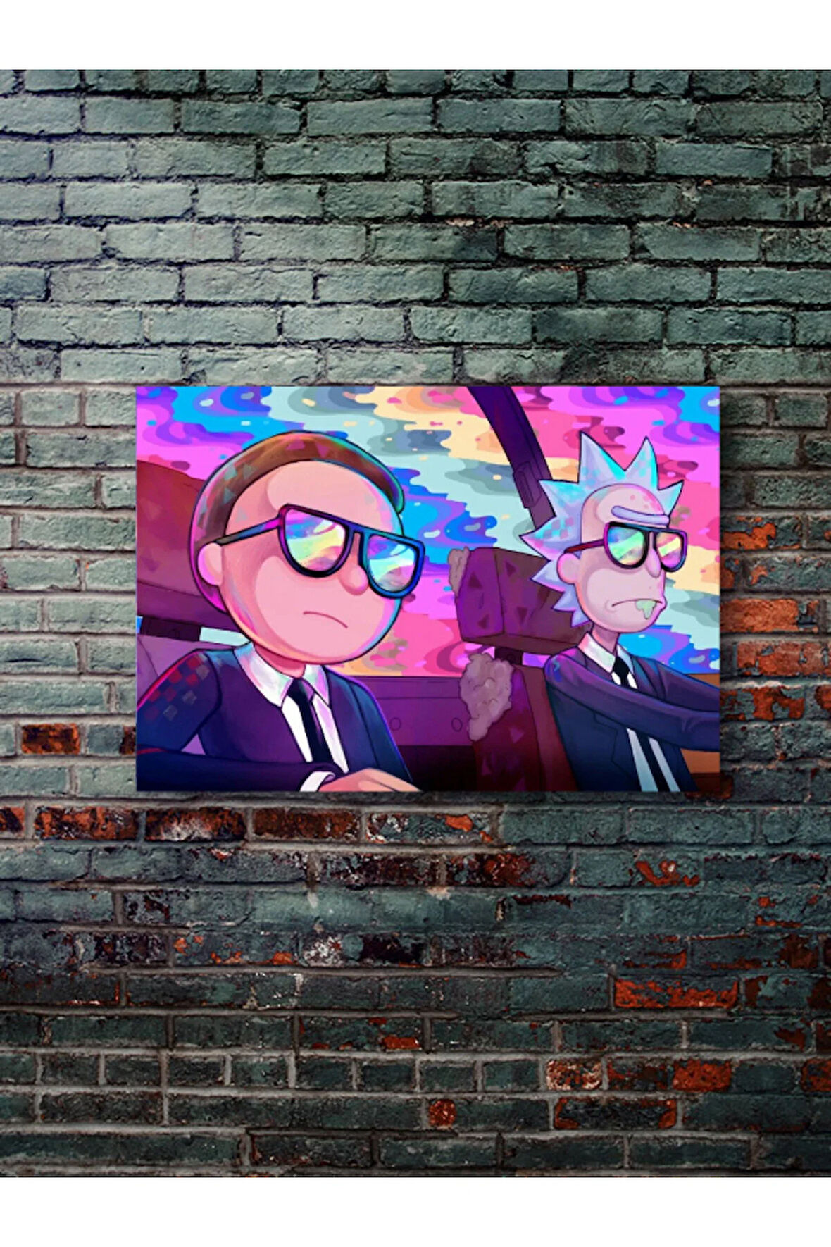 Rick And Morty - Film & Dizi Posterleri, Özel Tasarım Kağıt Poster, Duvar Sanatı