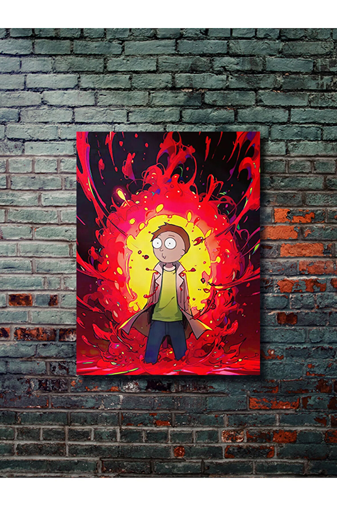 Rick And Morty - Film & Dizi Posterleri, Özel Tasarım Kağıt Poster, Duvar Sanatı