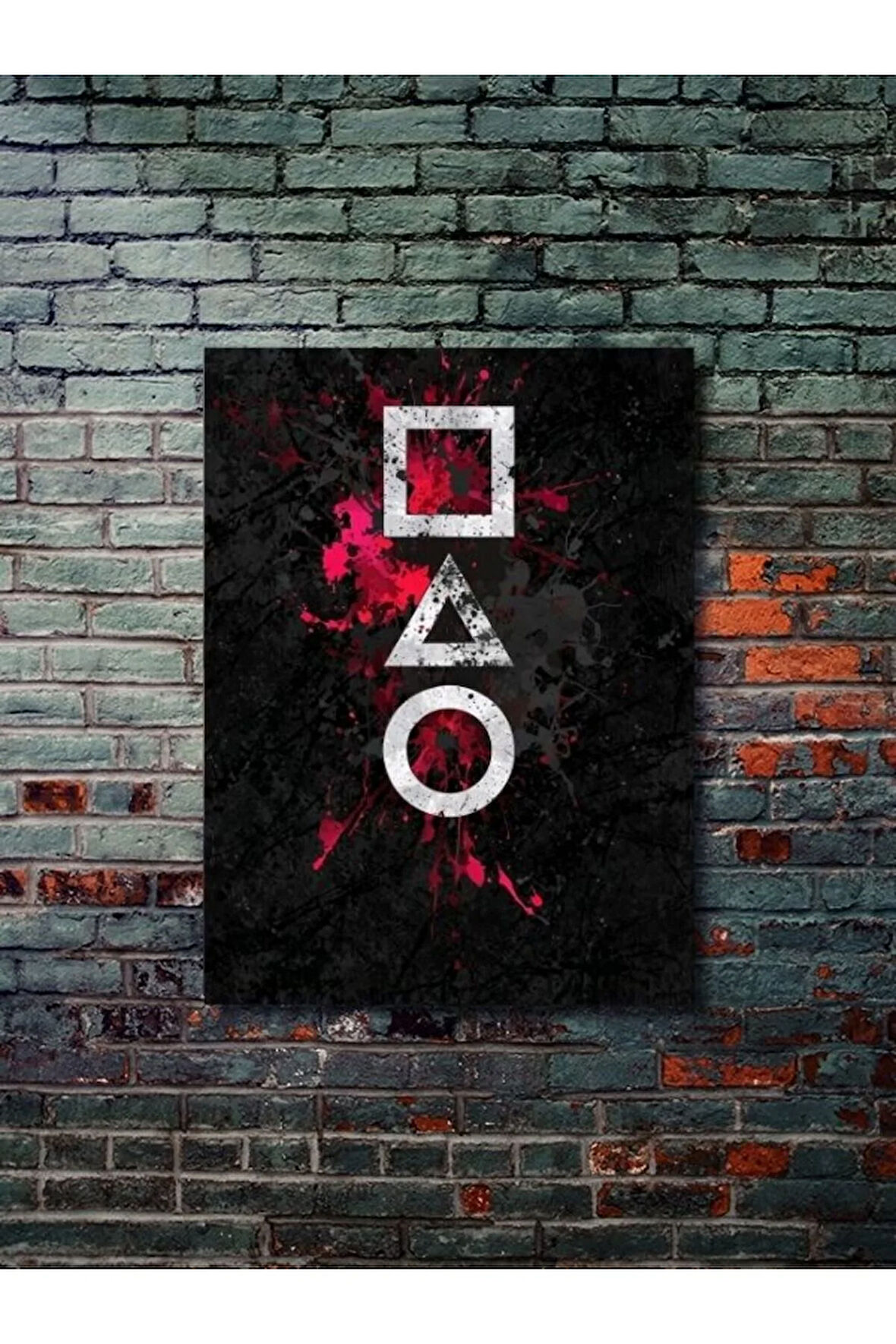 Squid Game - Film & Dizi Posterleri, Özel Tasarım Kağıt Poster, Duvar Sanatı