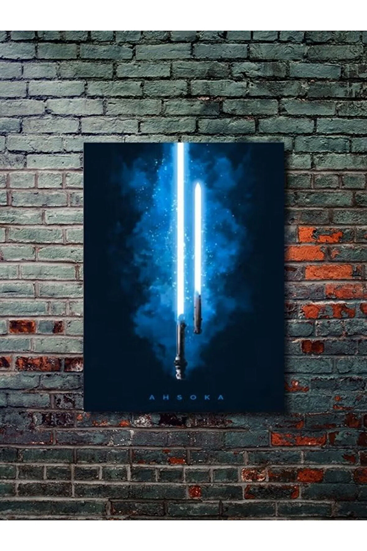 Ahsoka Lightsaber, Starwars Işın Kılıcı Koleksiyon, Film ve Karakter Özel Tasarım Poster Serisi