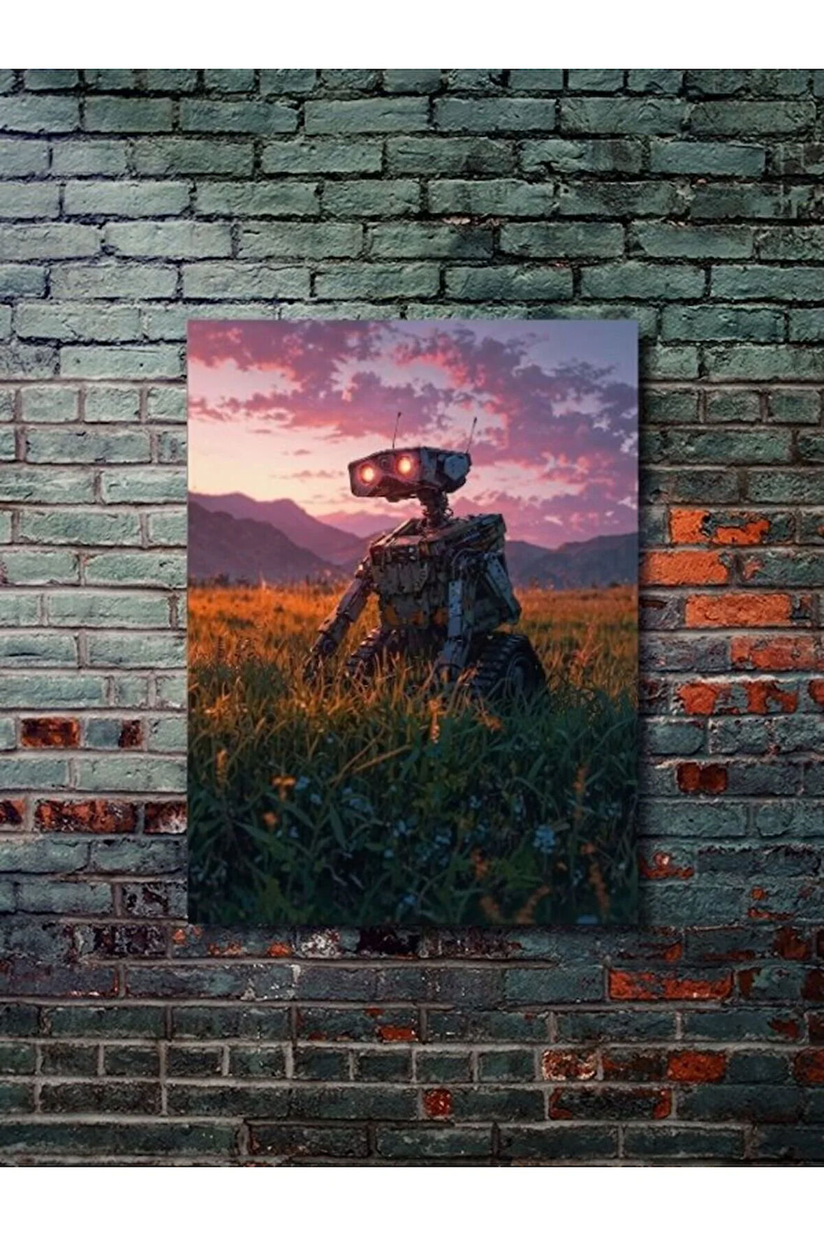 Wall-E - Film & Dizi Posterleri, Özel Tasarım Kağıt Poster, Duvar Sanatı