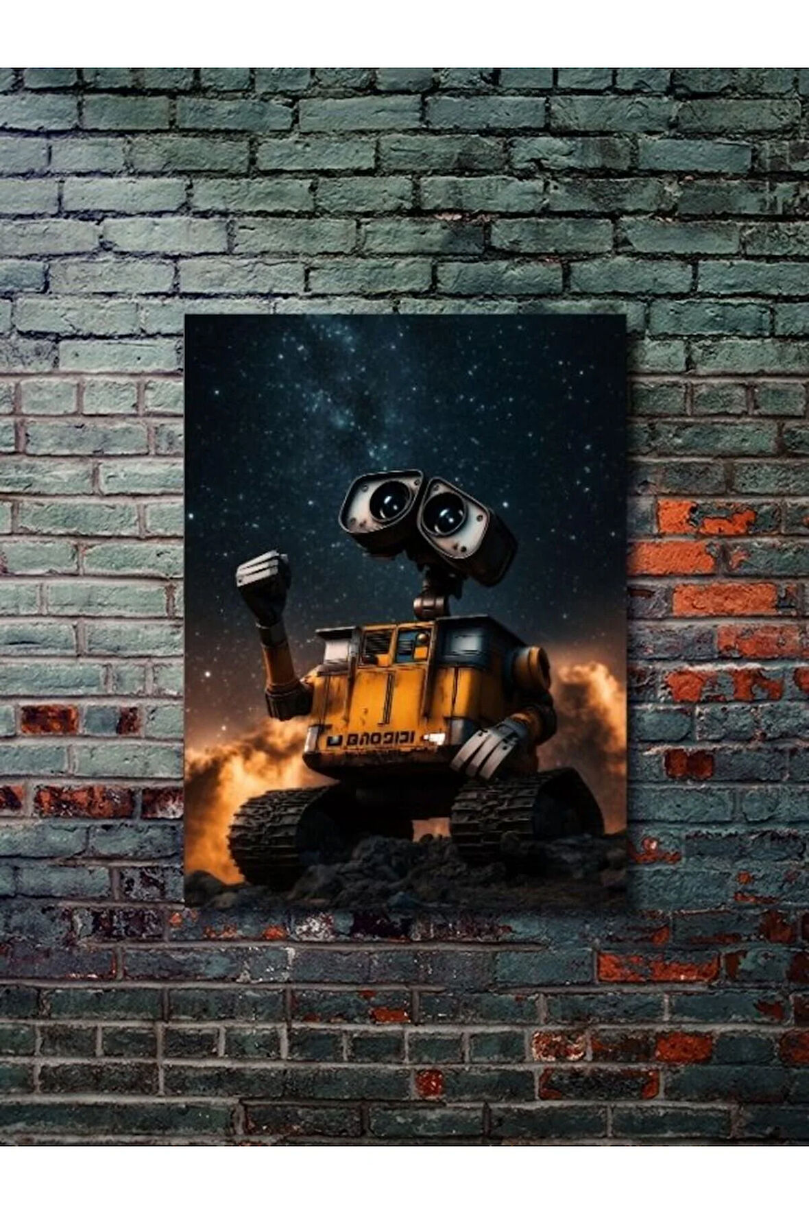 Wall-E - Film & Dizi Posterleri, Özel Tasarım Kağıt Poster, Duvar Sanatı