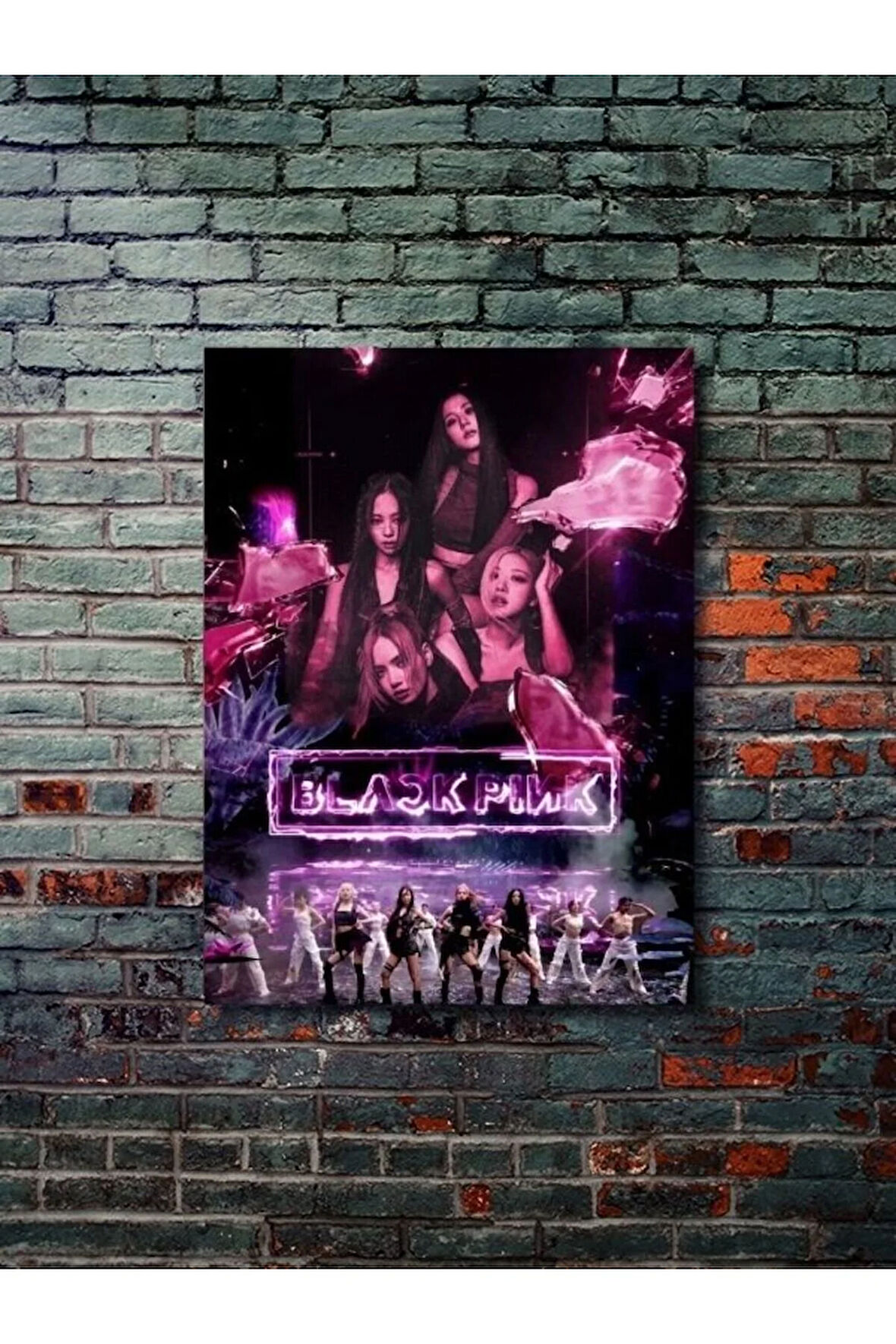 Black Pink - Müzik & Grup Posterleri, Özel Tasarım Kağıt Poster, Duvar Sanatı