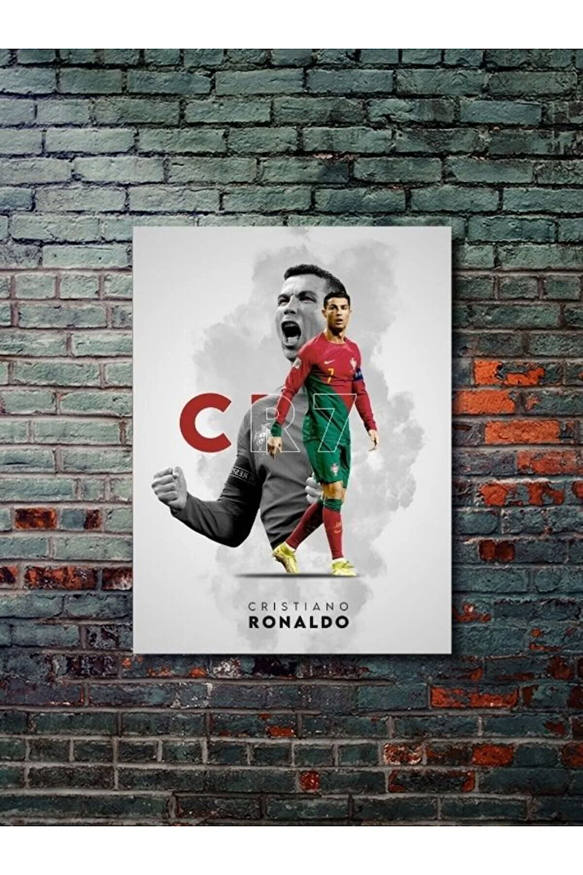 Cristiano Ronaldo - Spor Posterleri, Takım Posterleri Özel Tasarım Kağıt Poster