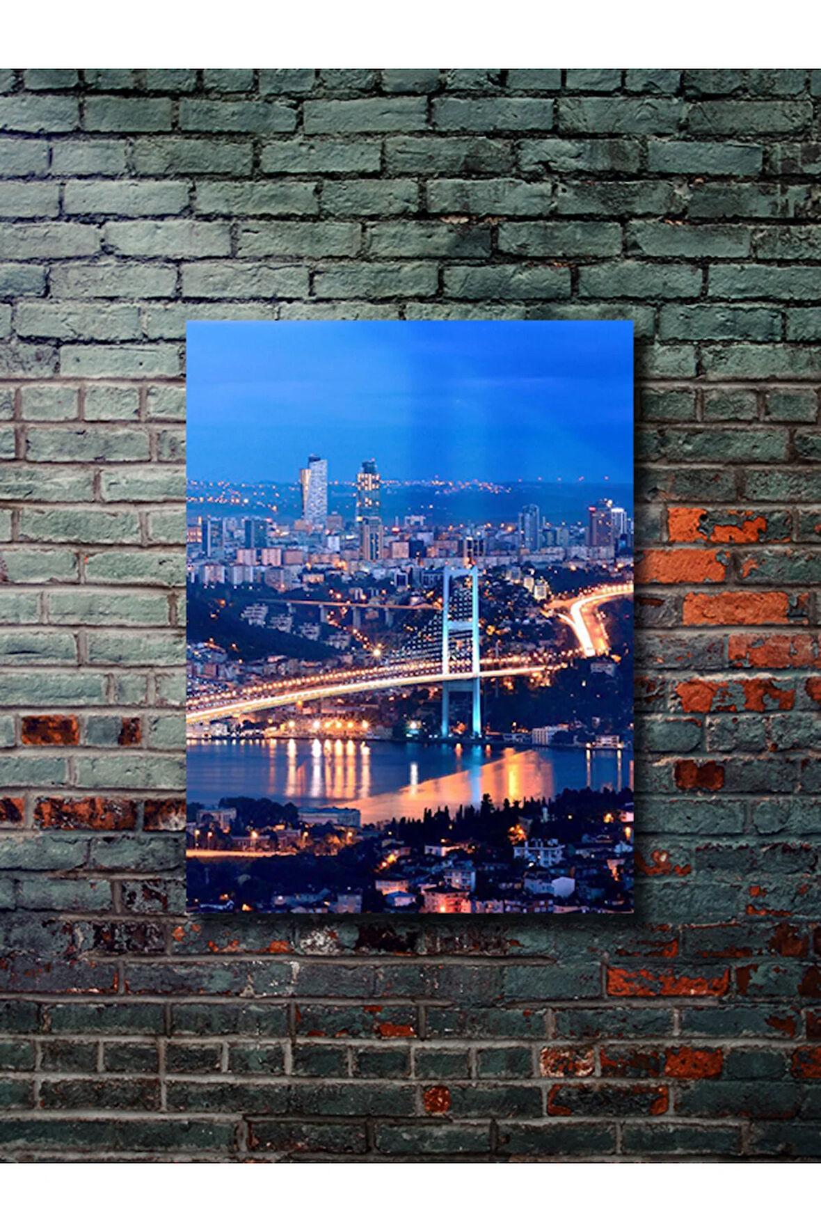 İstanbul, Şehir Posterleri, Eşsiz Tasarım Şehir Posterleri, Özel Tasarım Kağıt Poster