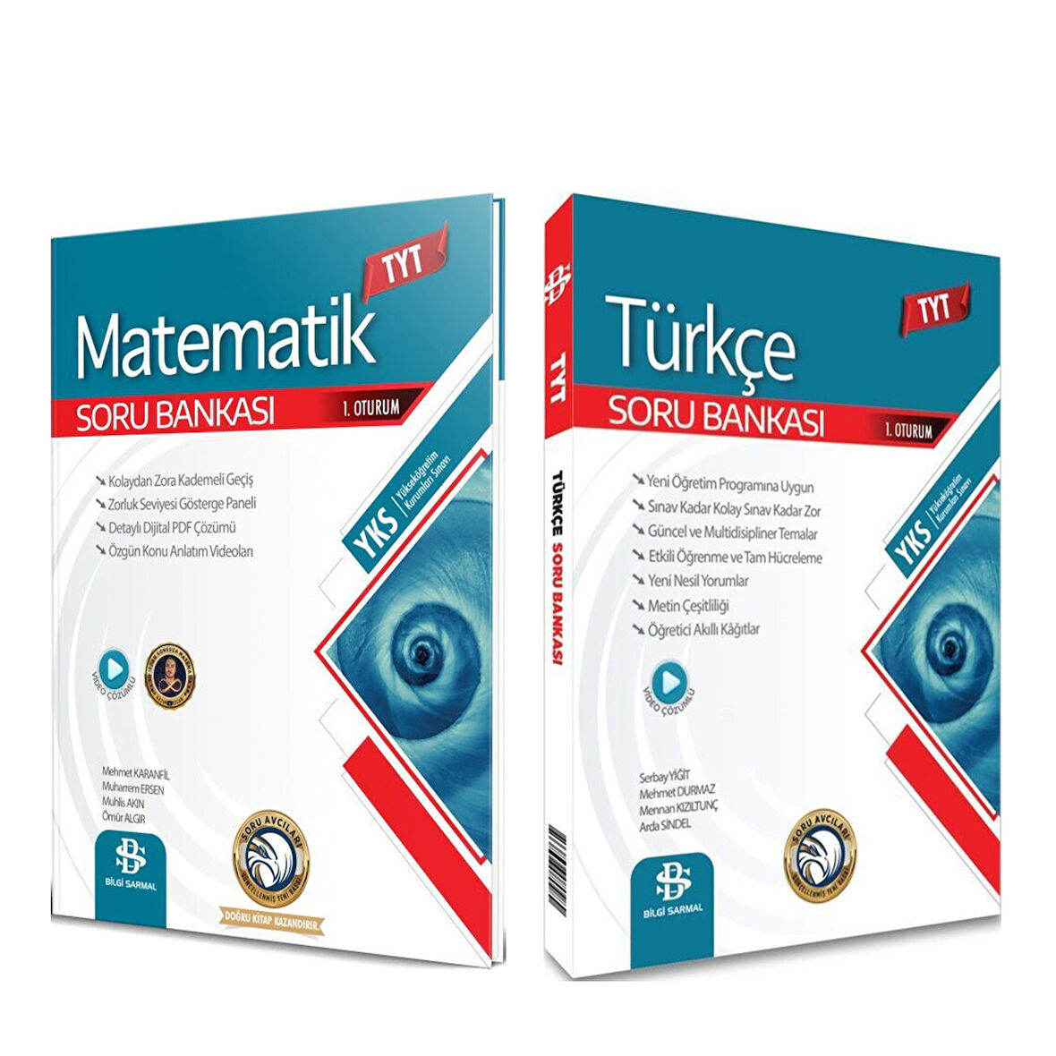 Bilgi Sarmal TYT Matematik ve Türkçe Soru Bankası Seti 2 Kitap