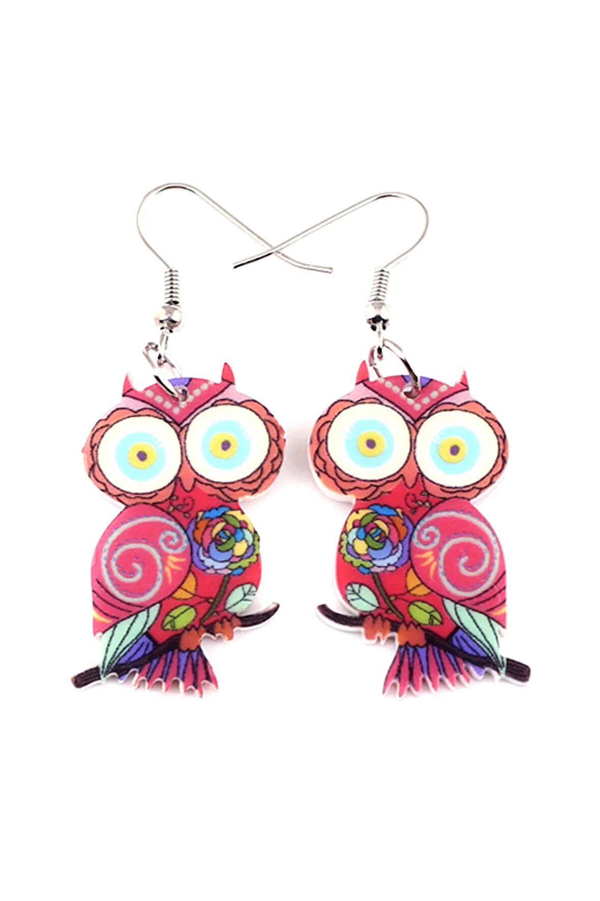 Kadın Baykuş Küpe Bcdns346