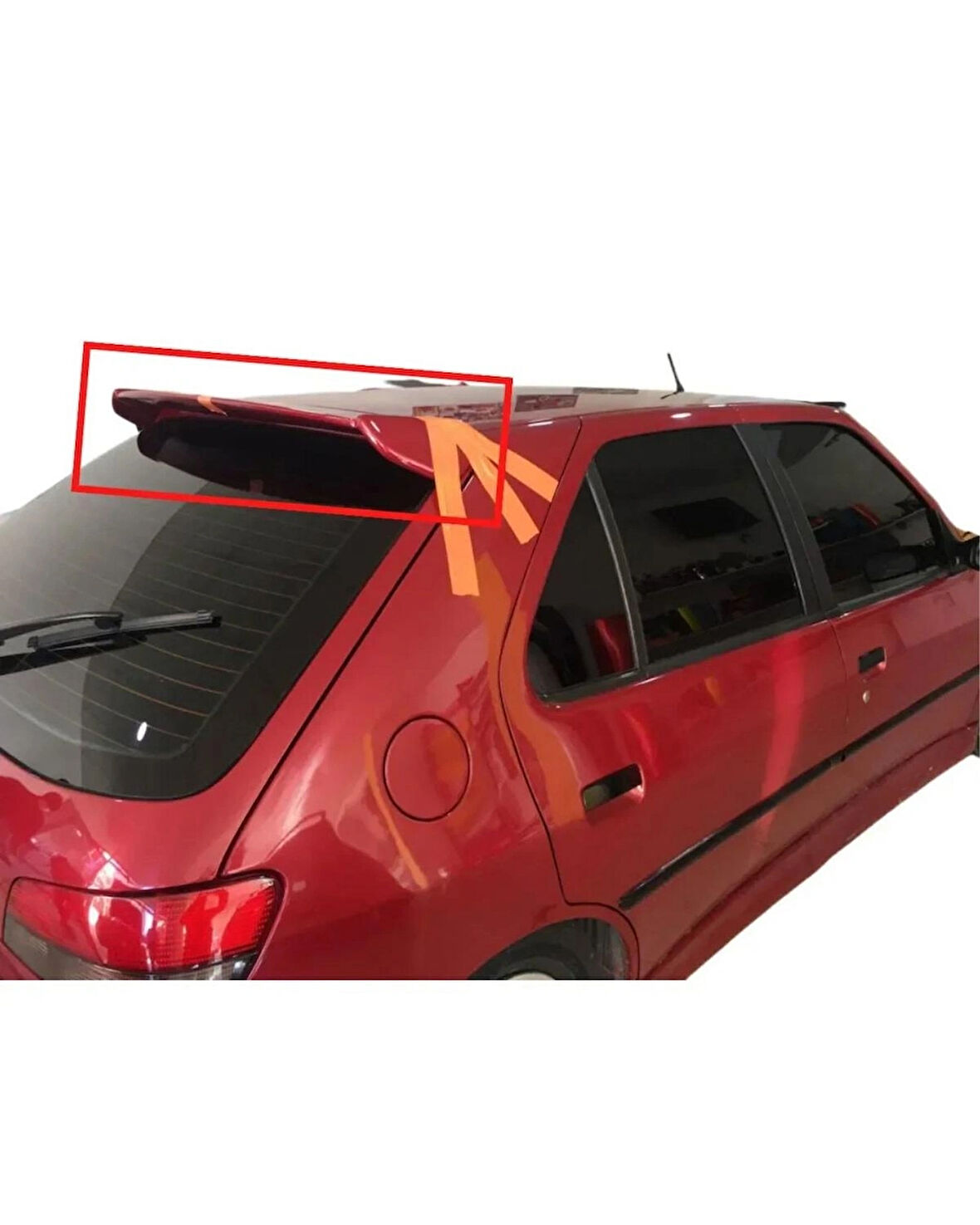 PEUGEOT 306 YÜKSEK MODEL SPOİLER (( BOYASIZ ))