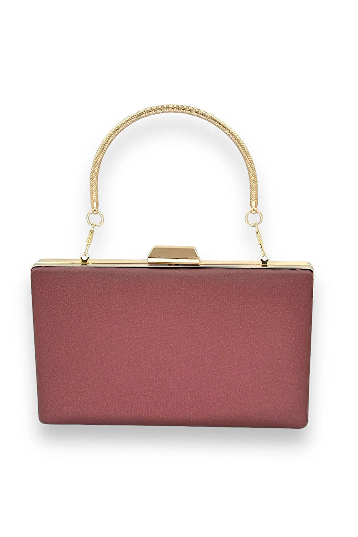 Bordo Renk Çizilmeyen El Izi Yapmayan Mat Saten Abiye Çanta Gece Çantası Portföy Clutch Düğün Nişan